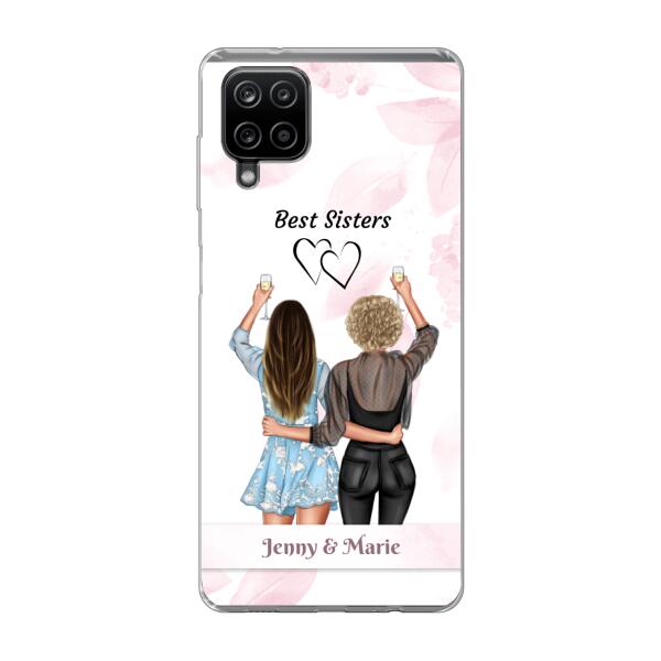 Besties Blumen - Personalisierbare Handyhülle