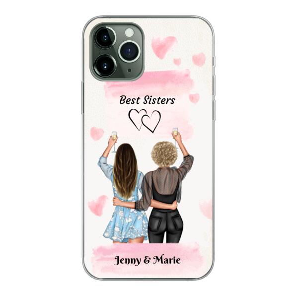 Besties Brushed - Personalisierbare Handyhülle