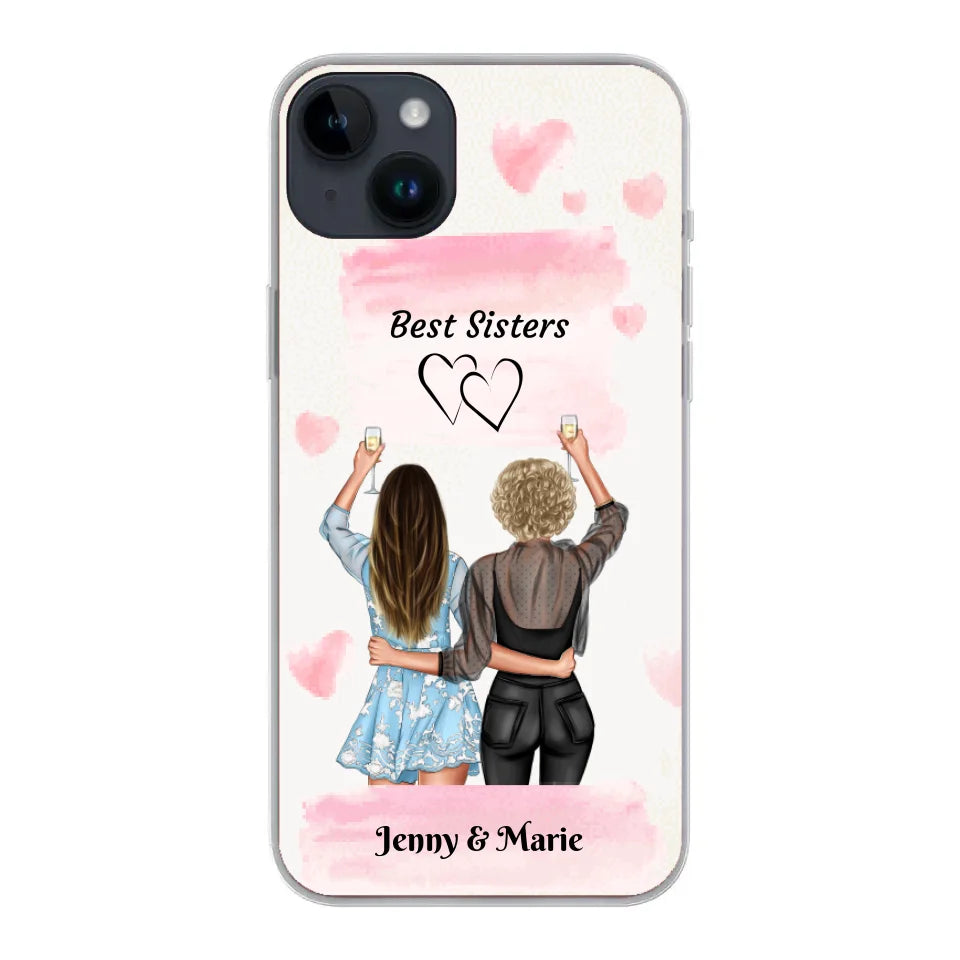 Besties Brushed - Personalisierbare Handyhülle