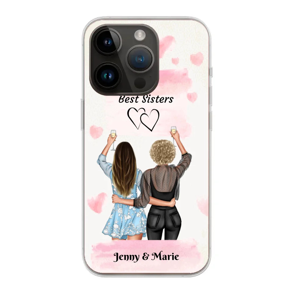 Besties Brushed - Personalisierbare Handyhülle