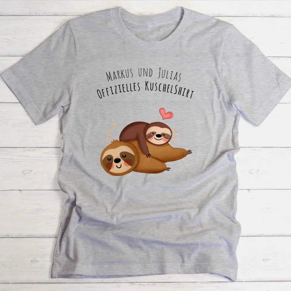 Offizielles Kuschelshirt - Personalisierbares T-Shirt