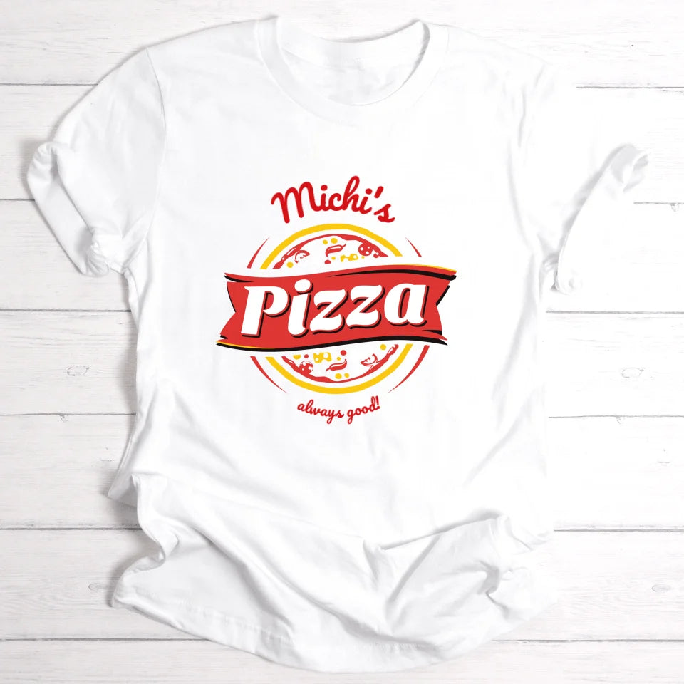 My Pizza/Essen - Personalisierbares T-Shirt