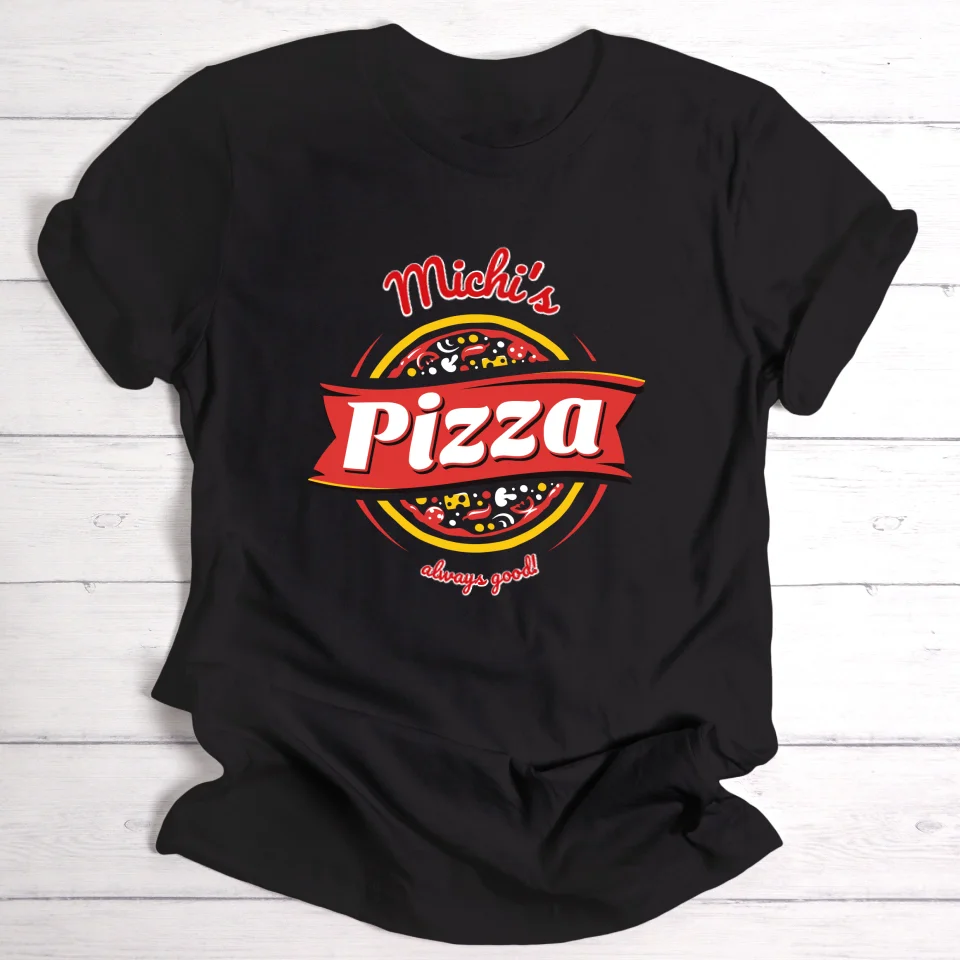 My Pizza/Essen - Personalisierbares T-Shirt