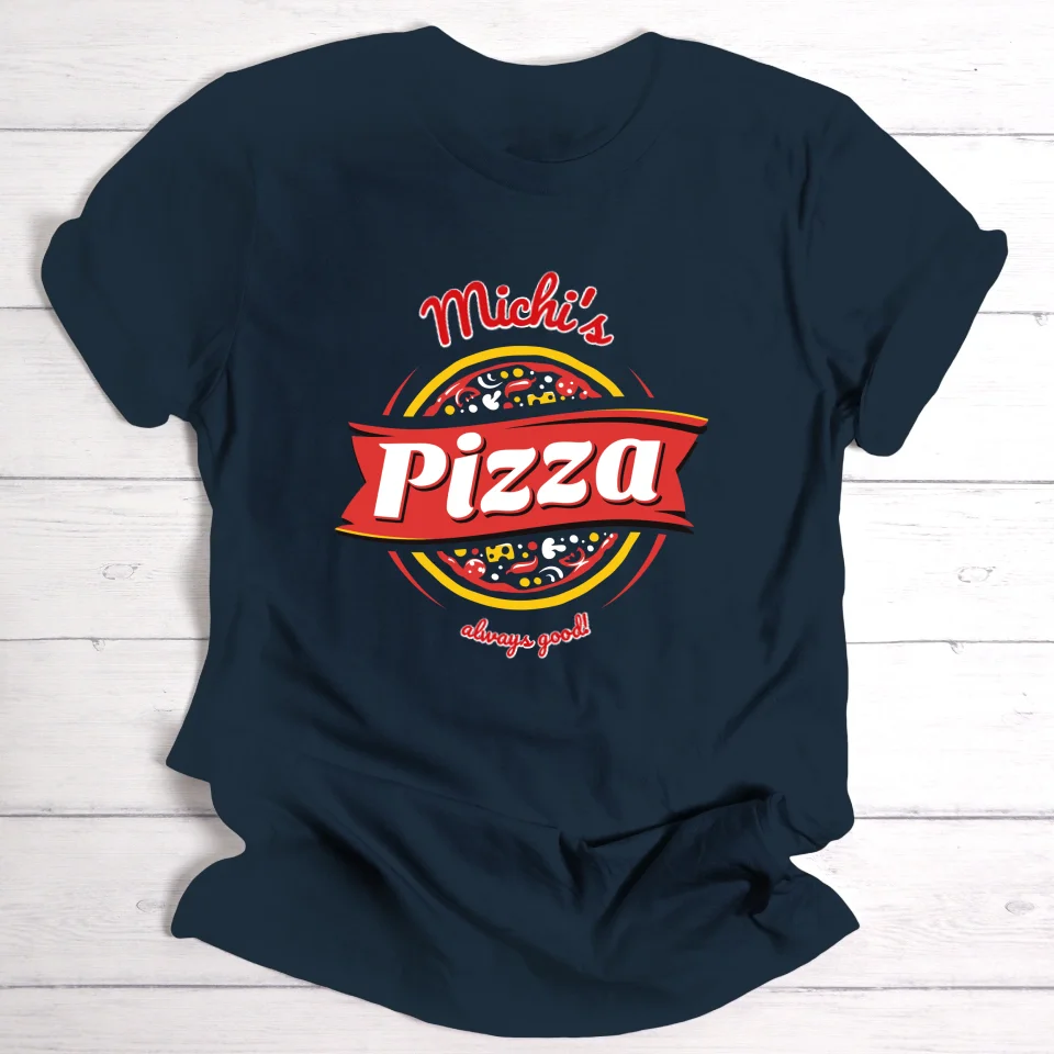 My Pizza/Essen - Personalisierbares T-Shirt