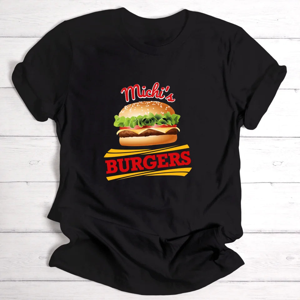 My Burgers/Essen - Personalisierbares T-Shirt