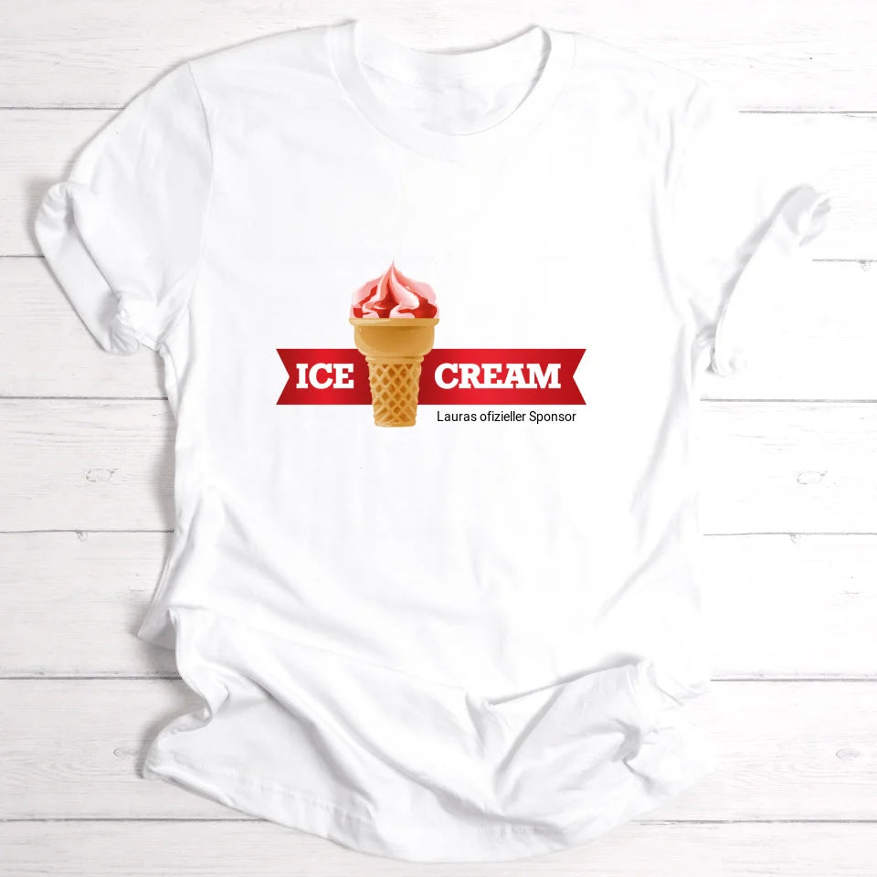 Ice Cream!/Essen - Personalisierbares T-Shirt