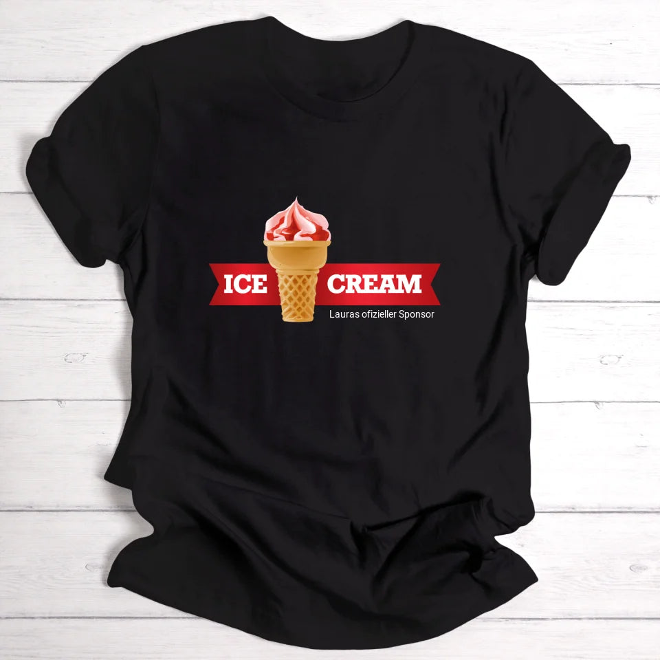Ice Cream!/Essen - Personalisierbares T-Shirt