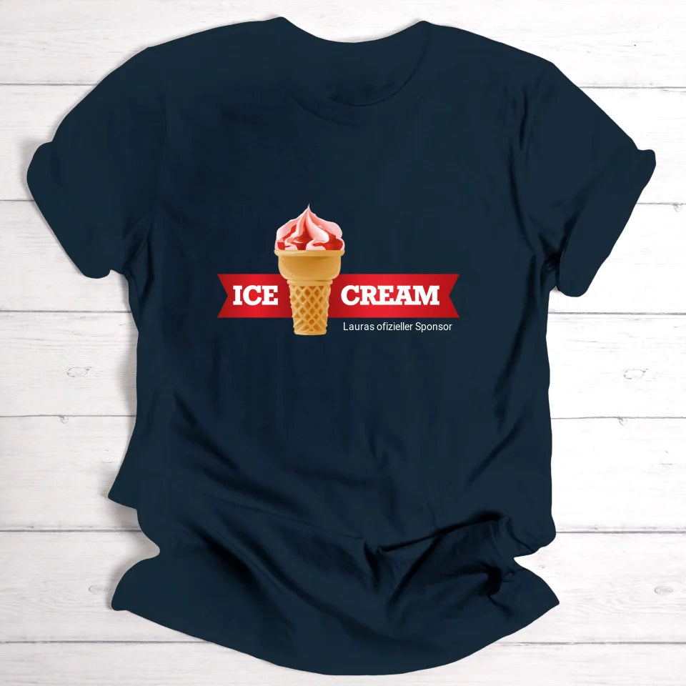 Ice Cream!/Essen - Personalisierbares T-Shirt