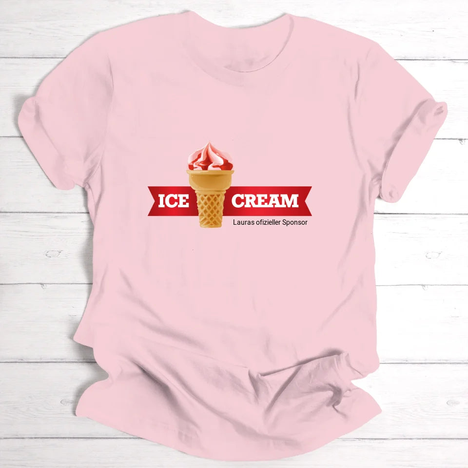 Ice Cream!/Essen - Personalisierbares T-Shirt