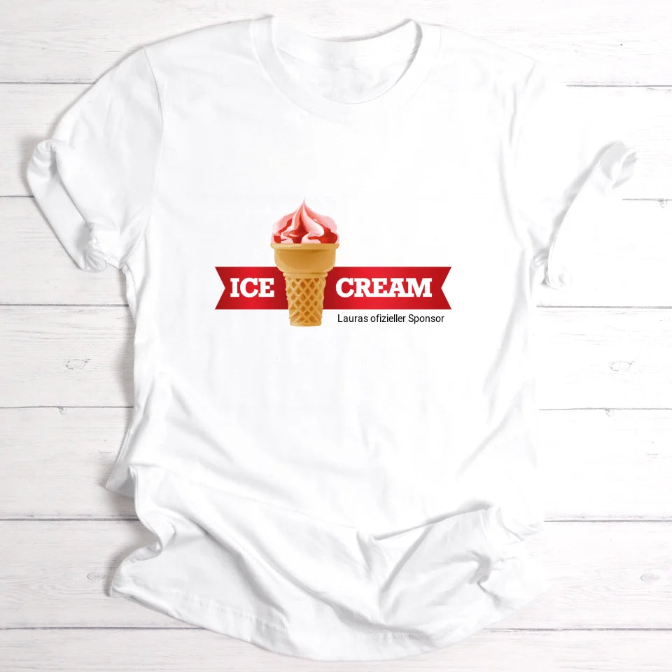 Ice Cream!/Essen - Personalisierbares T-Shirt