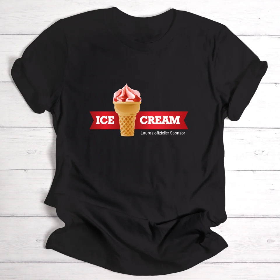 Ice Cream!/Essen - Personalisierbares T-Shirt