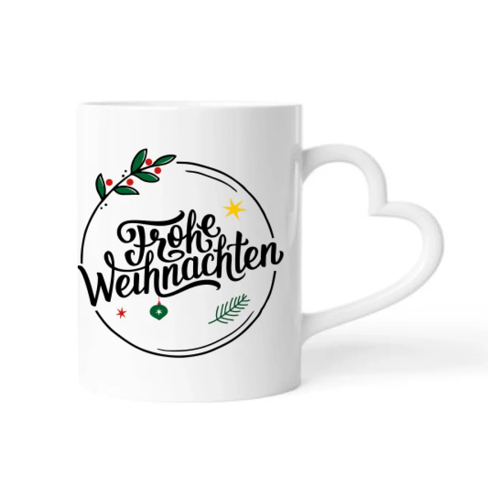 Männer Paar Weihnachten (limitierte Edition) - Personalisierbare Tasse