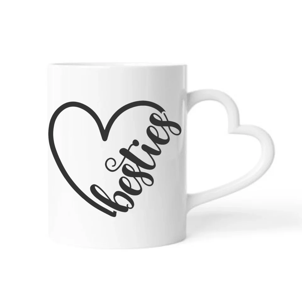 Weihnachtliche Frauen unterm Baum - personalisierbare Tasse