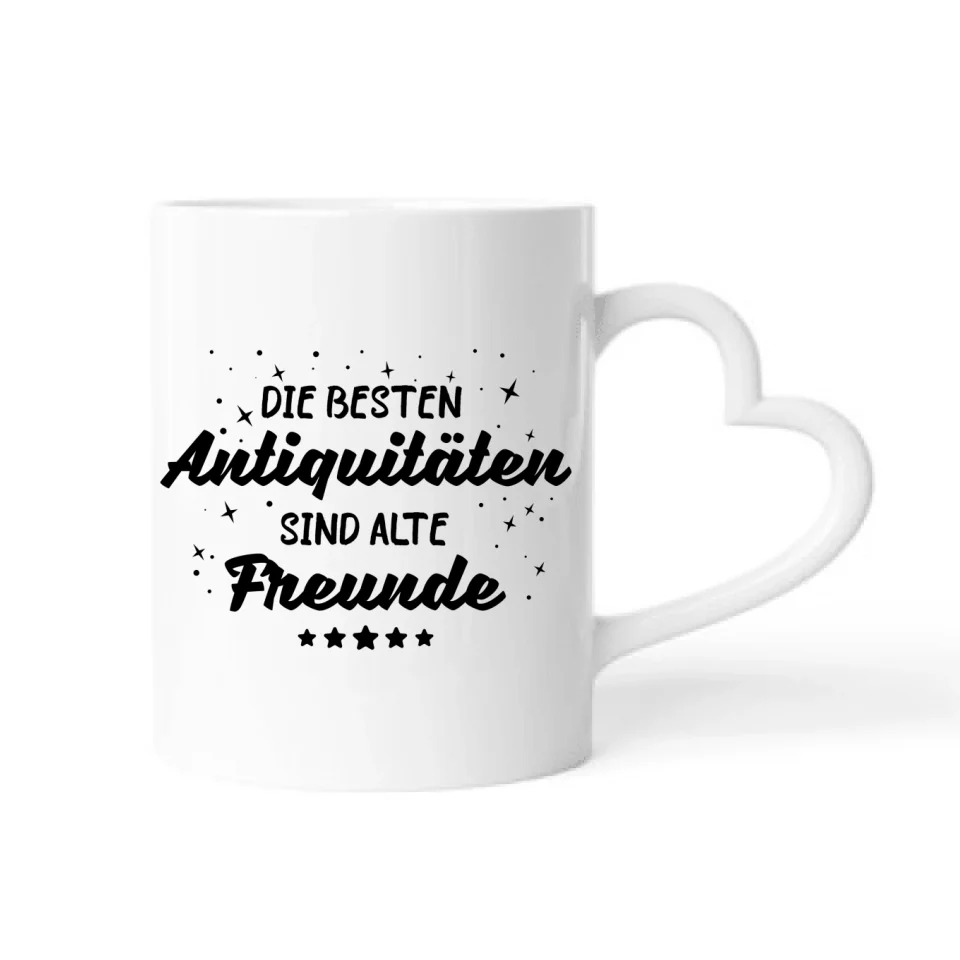 Freunde fürs Leben - Personalisierbare Tasse