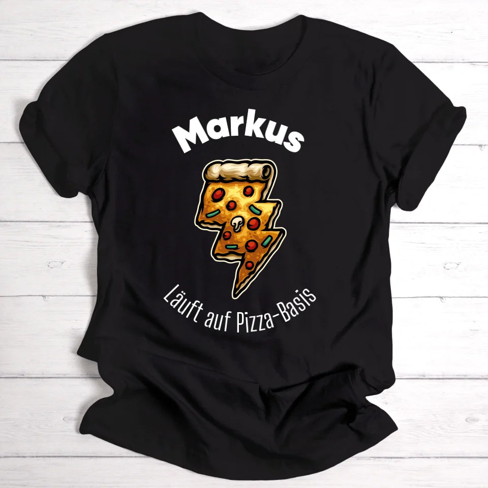 Pizza-Energie/Essen - Personalisierbares T-Shirt