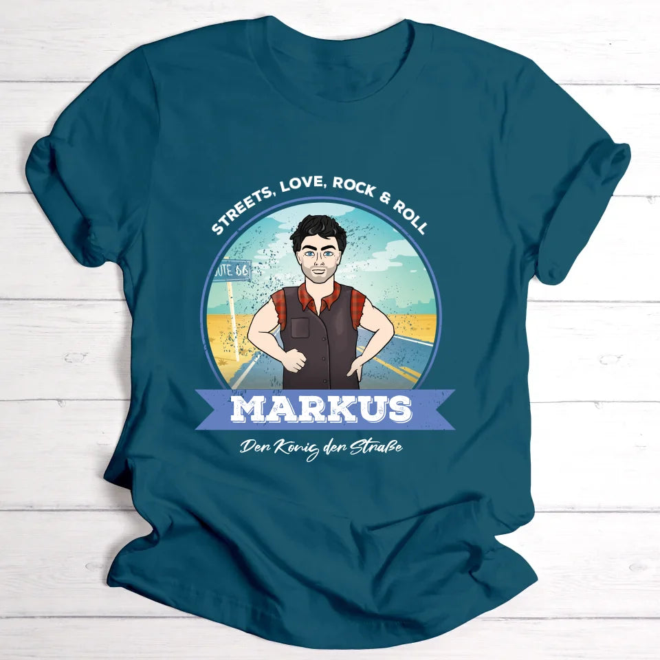 Petrol Shirt square mockup