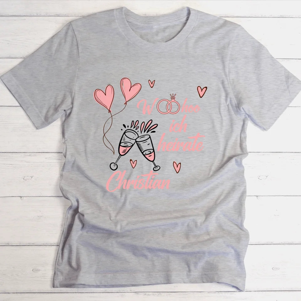 Junggesellinnen Abschied - Personalisierbares T-Shirt