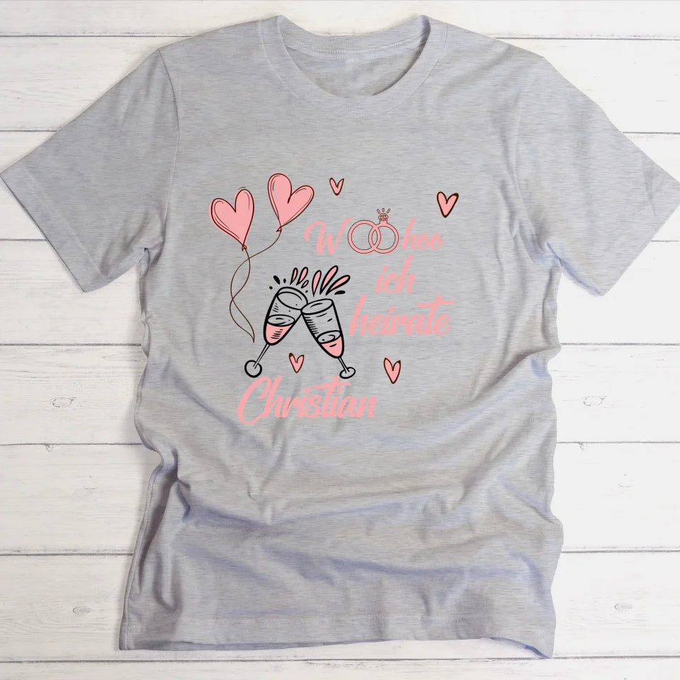 Junggesellinnen Abschied - Personalisierbares T-Shirt