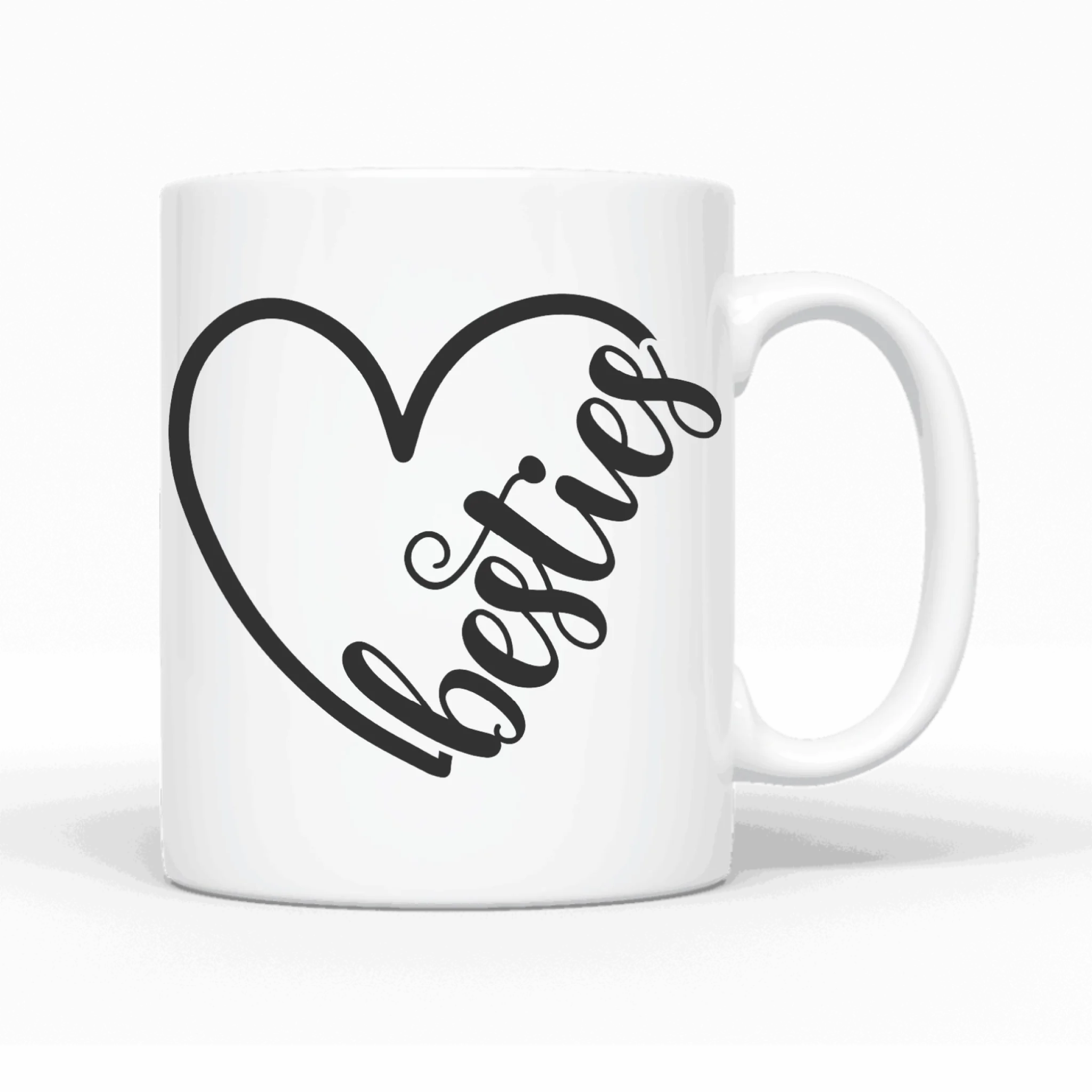 Frauen sitzend - Personalisierbare Tasse