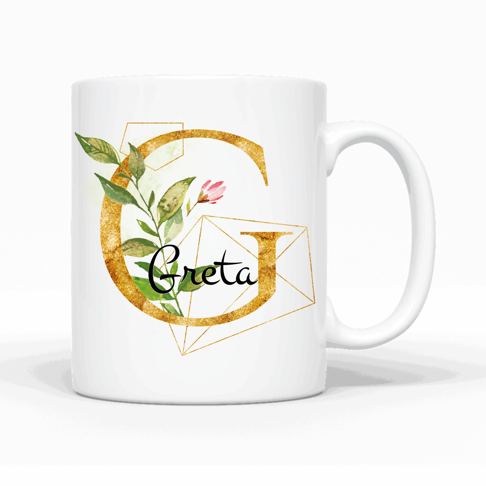 Design Edition gold (beidseitig) - Personalisierbare Tasse