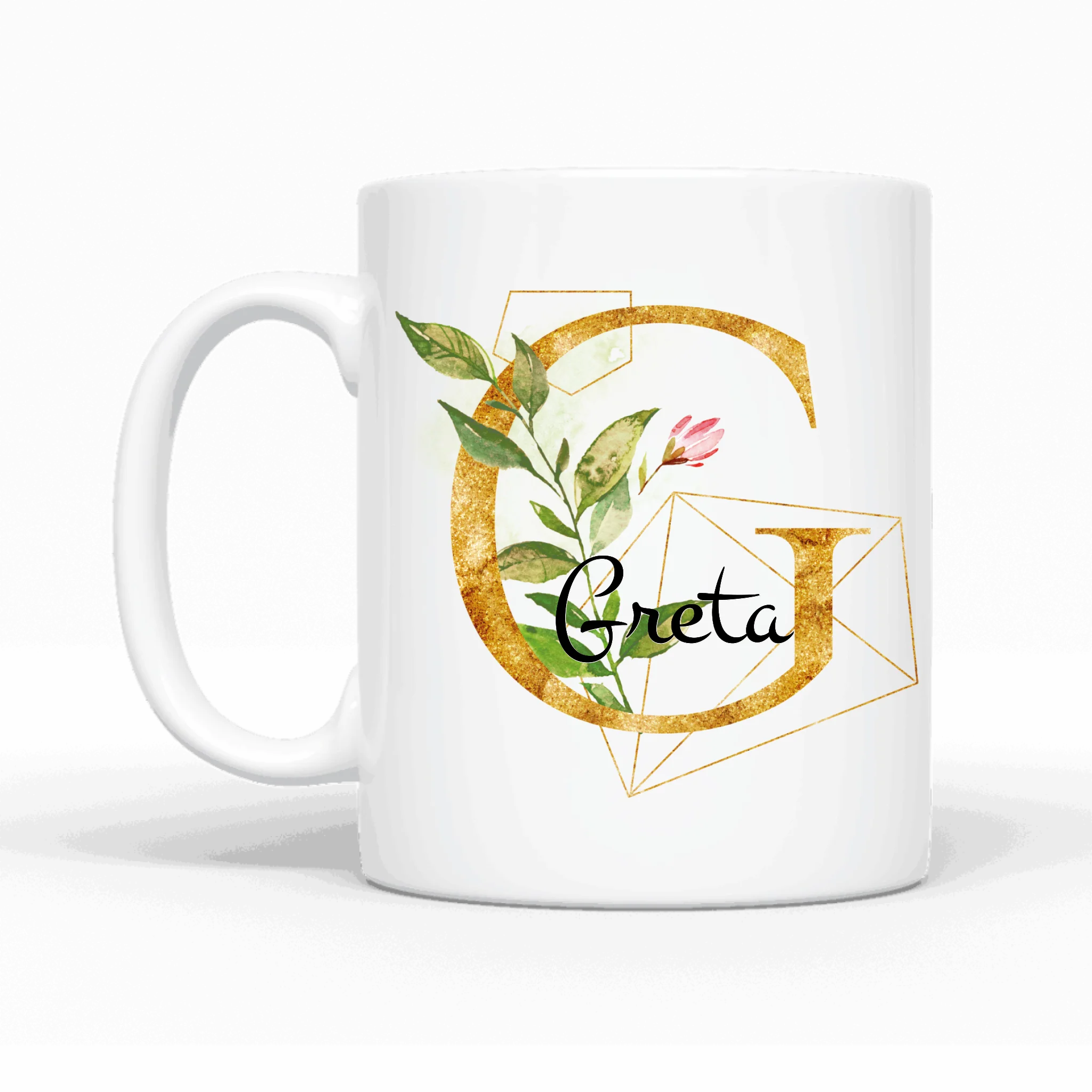 Design Edition gold (beidseitig) - Personalisierbare Tasse