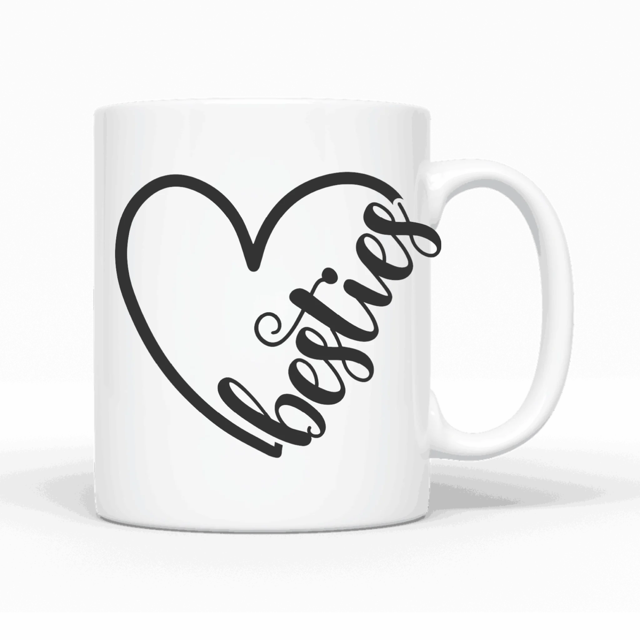 Sassy Besties - Personalisierbare Tasse