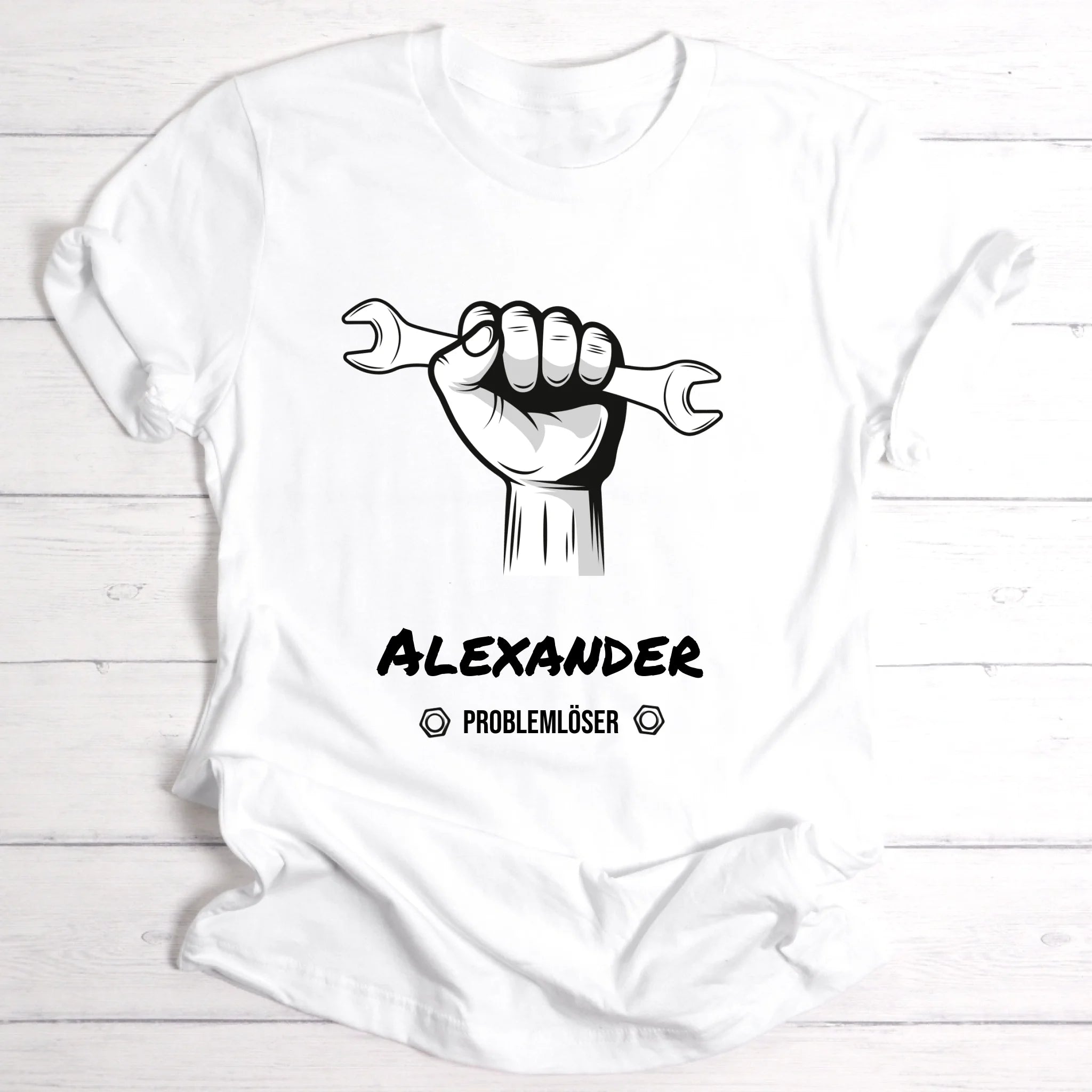 Beste Handwerker - Personalisierbares T-Shirt
