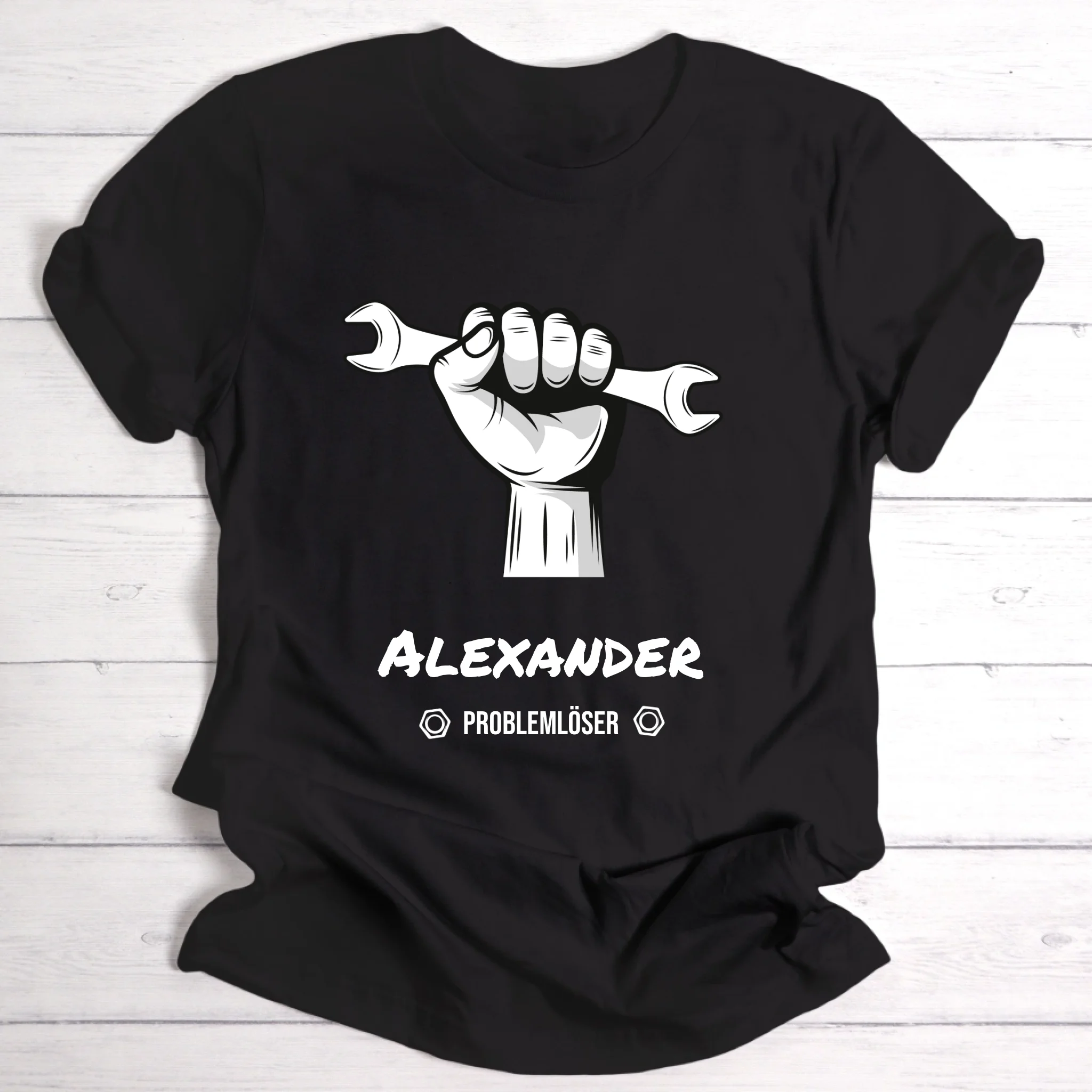 Beste Handwerker - Personalisierbares T-Shirt