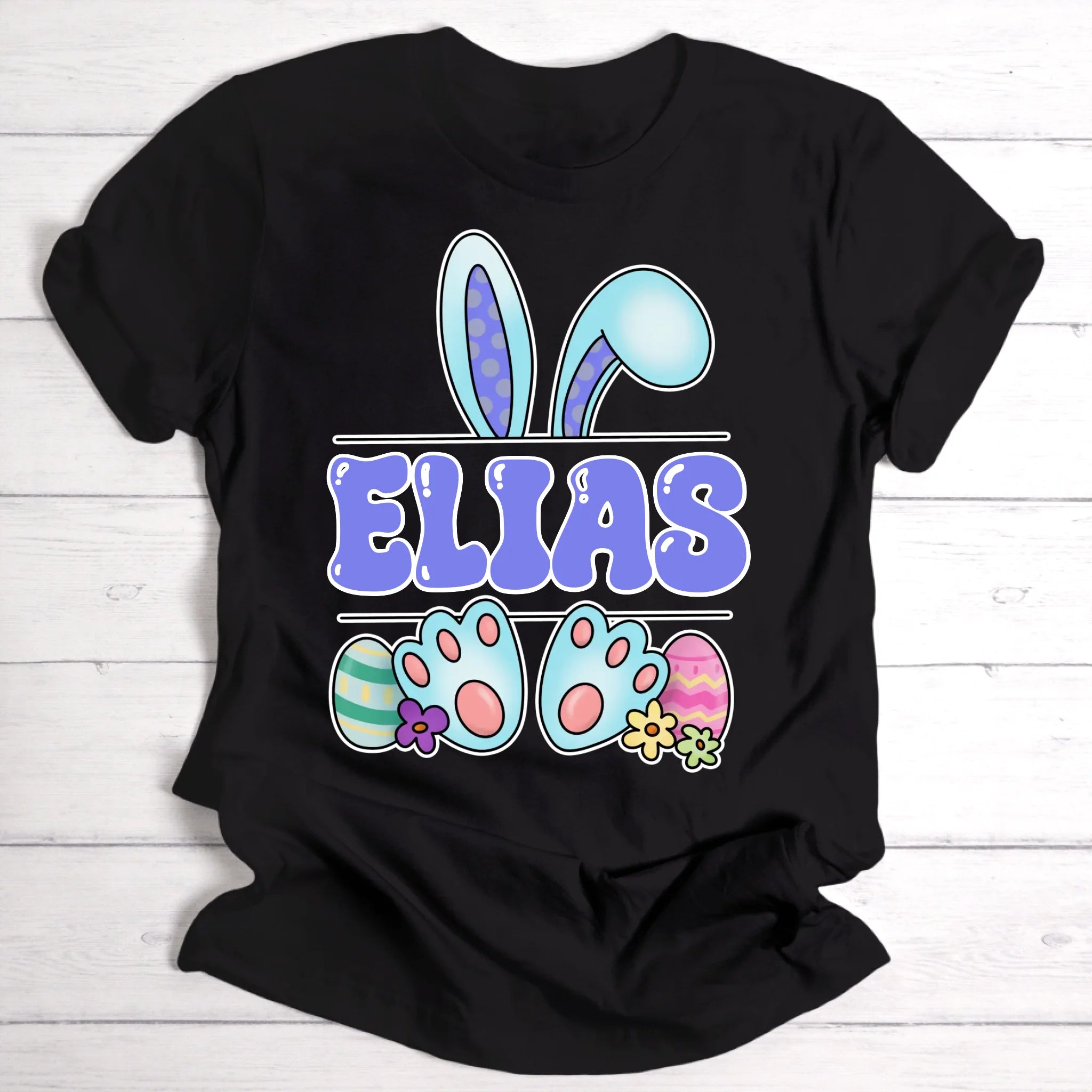 Osterhase mit Name - Personalisierbares T-Shirt