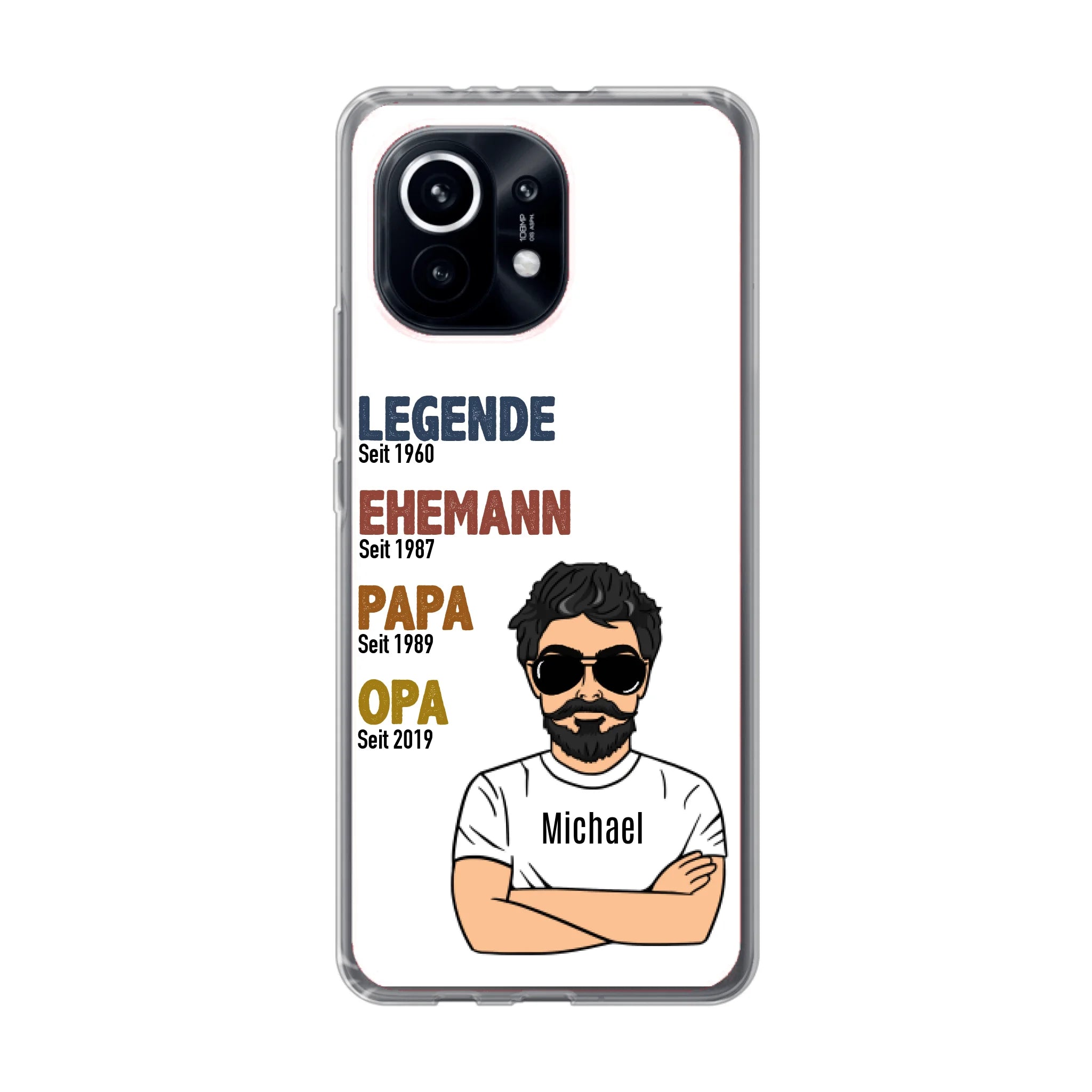 Legende Opa / Papa - Personalisierbare Handyhülle
