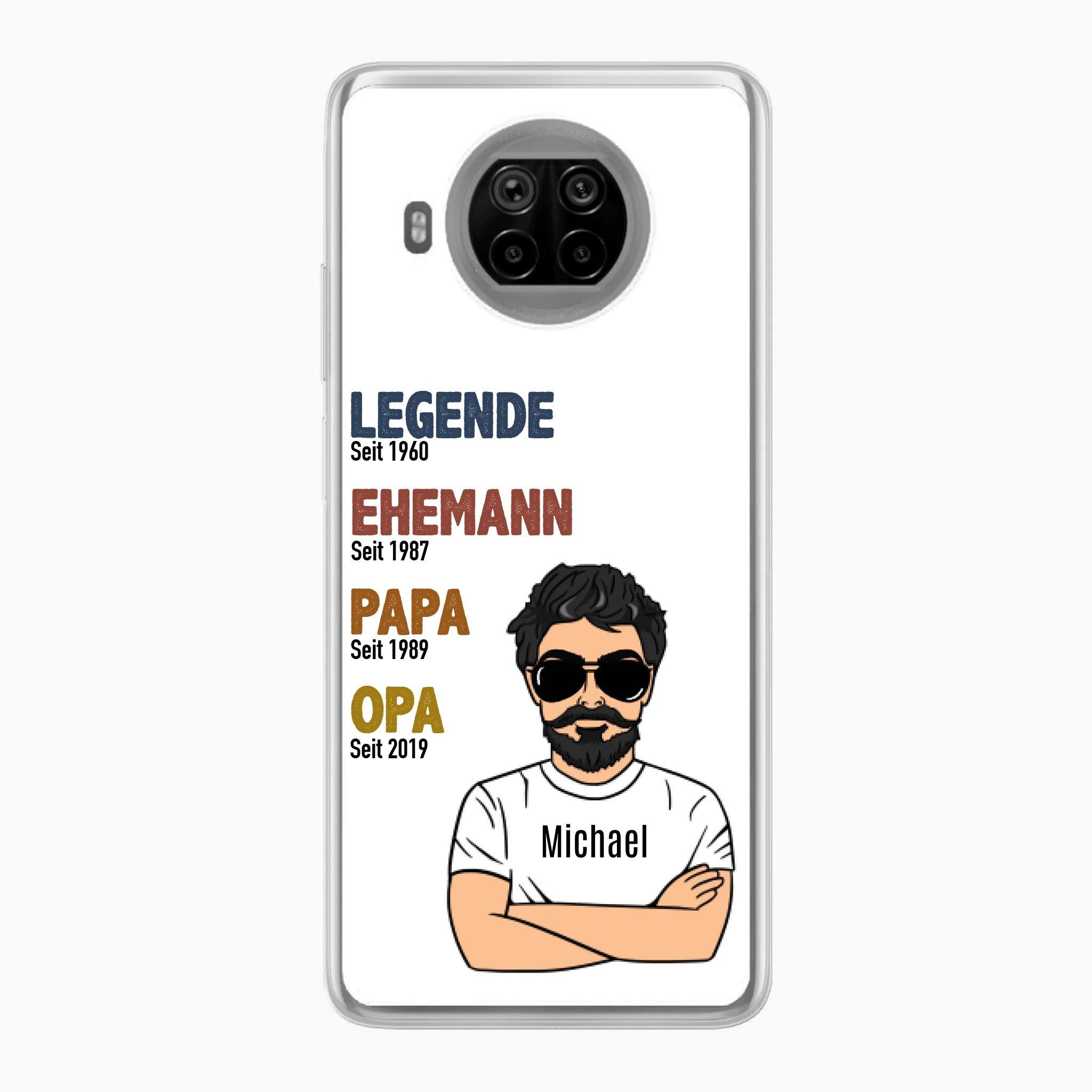 Legende Opa / Papa - Personalisierbare Handyhülle