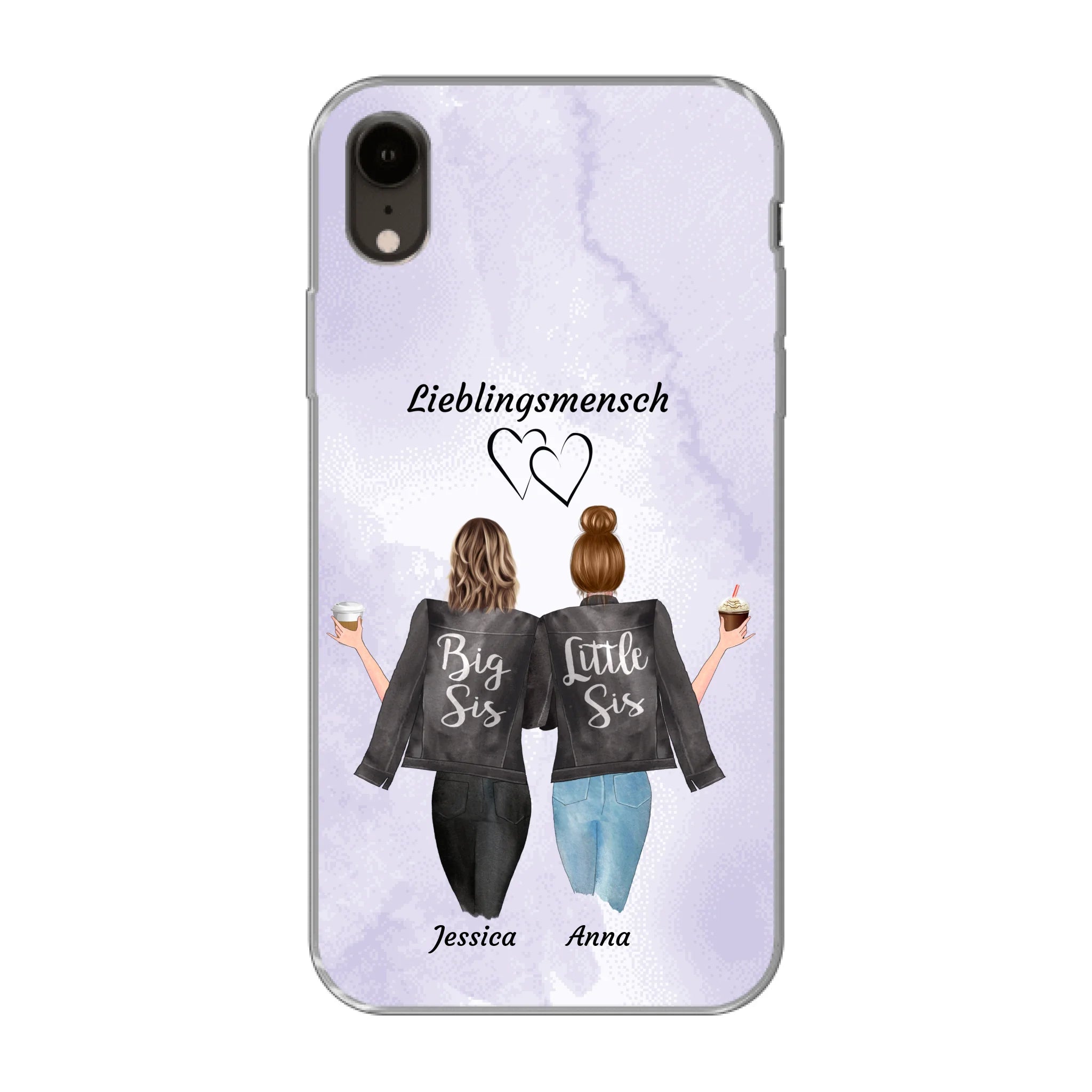 Beste Freundinnen - Personalisierbare Handyhülle