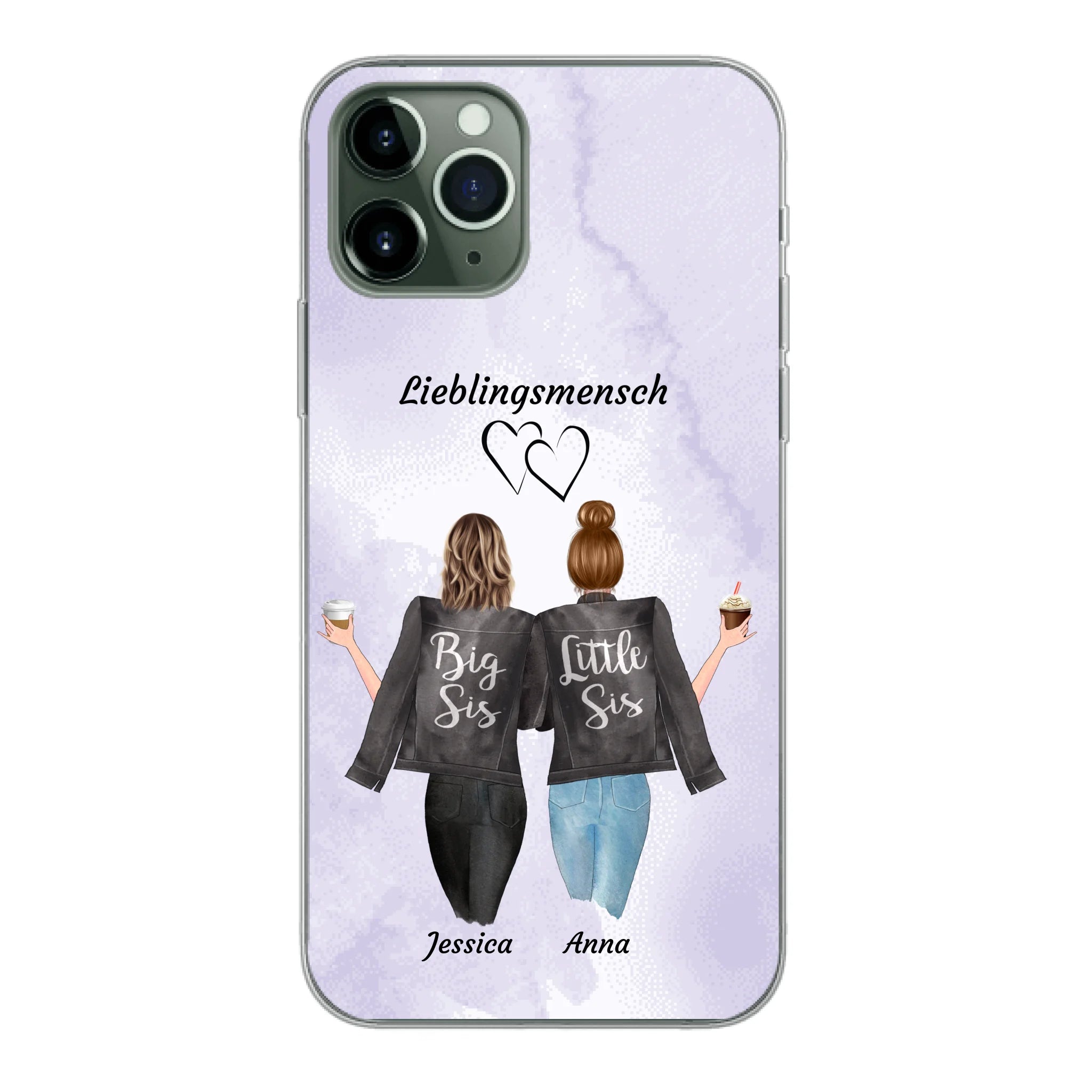 Beste Freundinnen - Personalisierbare Handyhülle