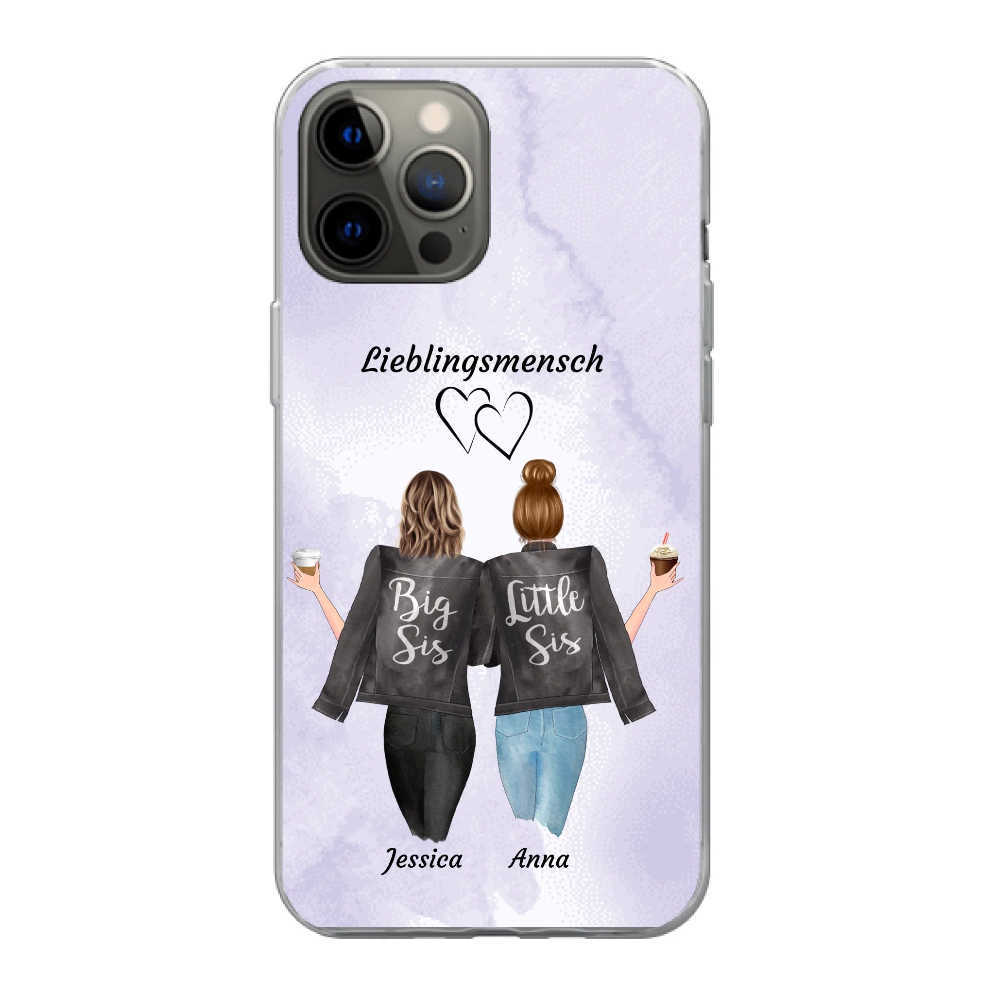 Beste Freundinnen - Personalisierbare Handyhülle