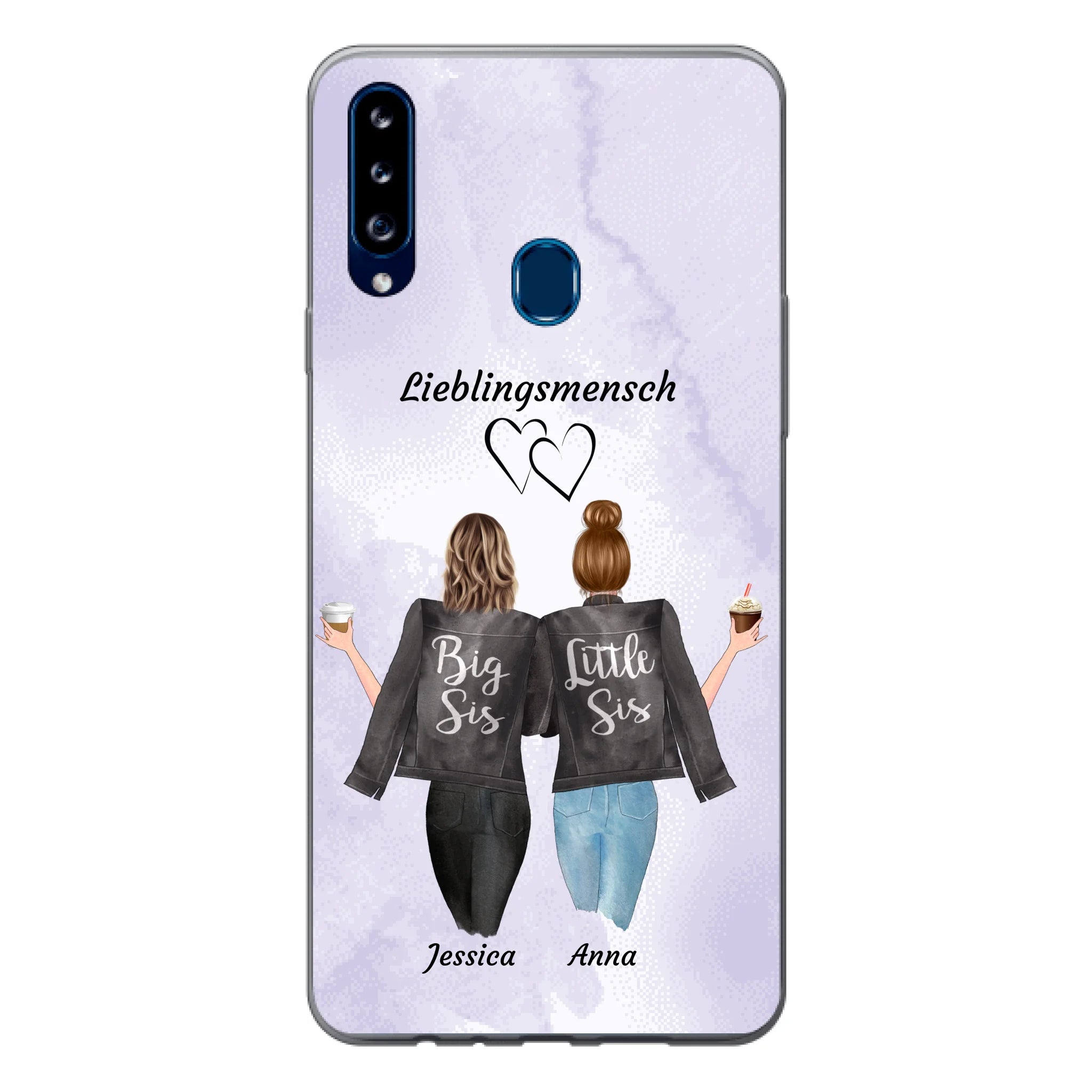 Beste Freundinnen - Personalisierbare Handyhülle