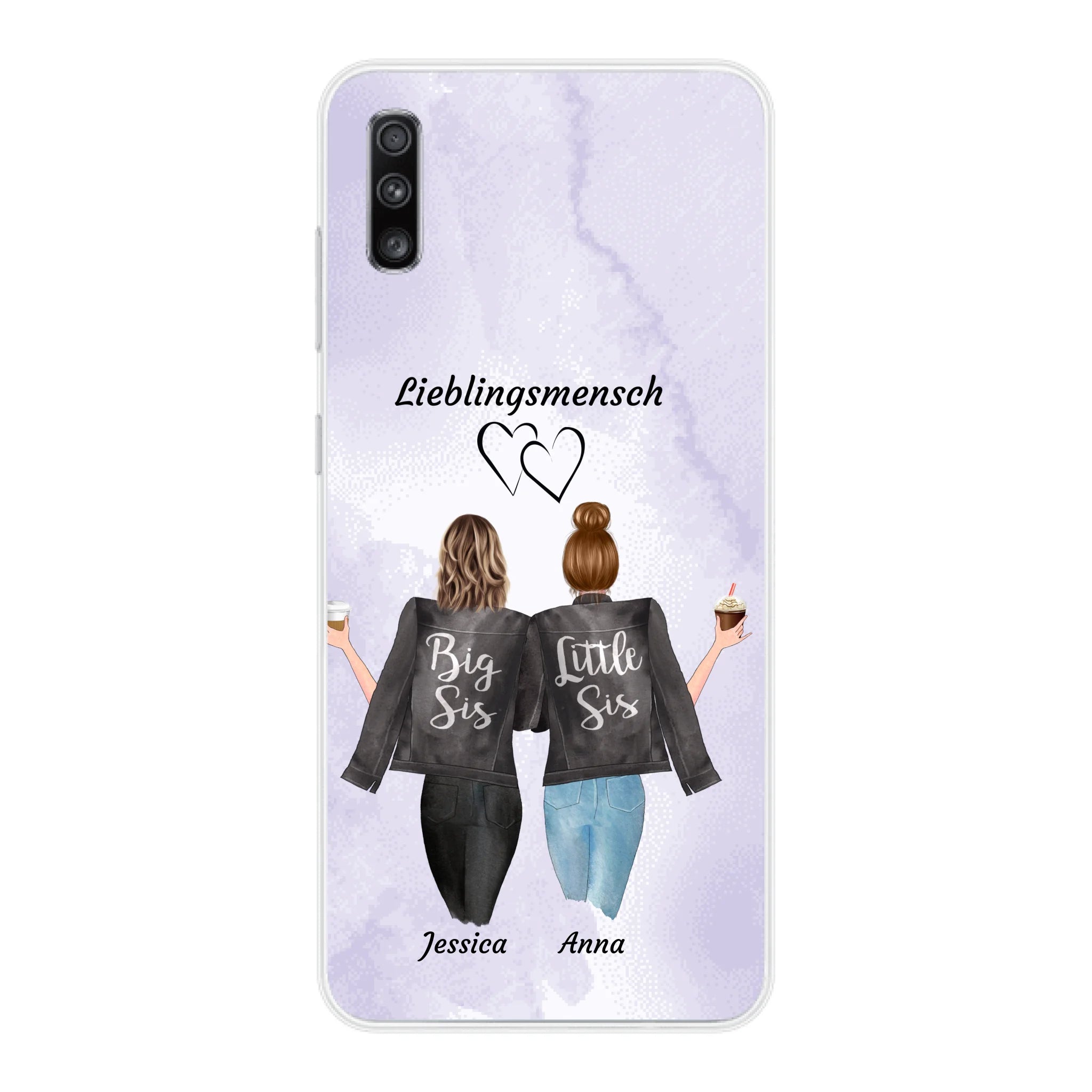 Beste Freundinnen - Personalisierbare Handyhülle