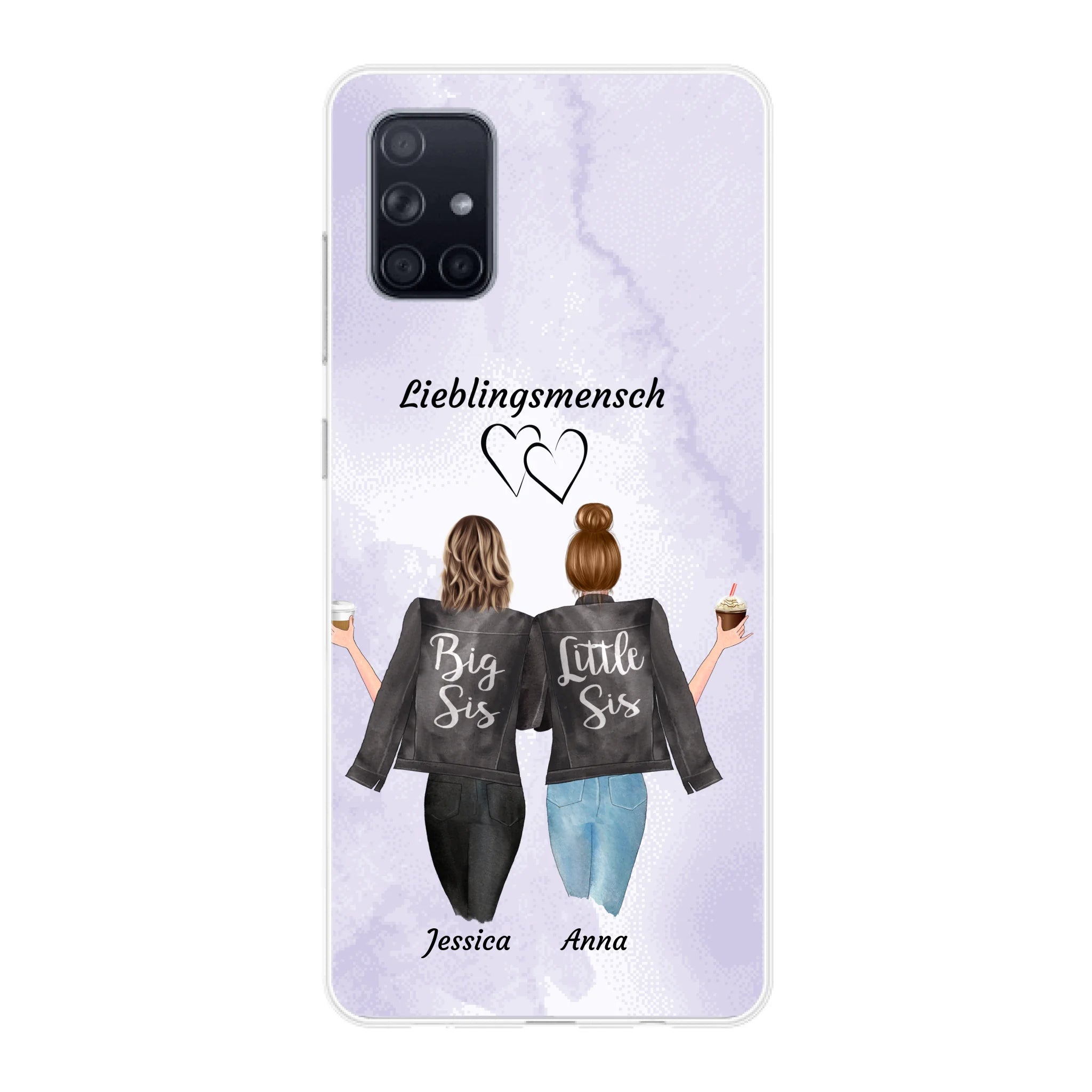 Beste Freundinnen - Personalisierbare Handyhülle