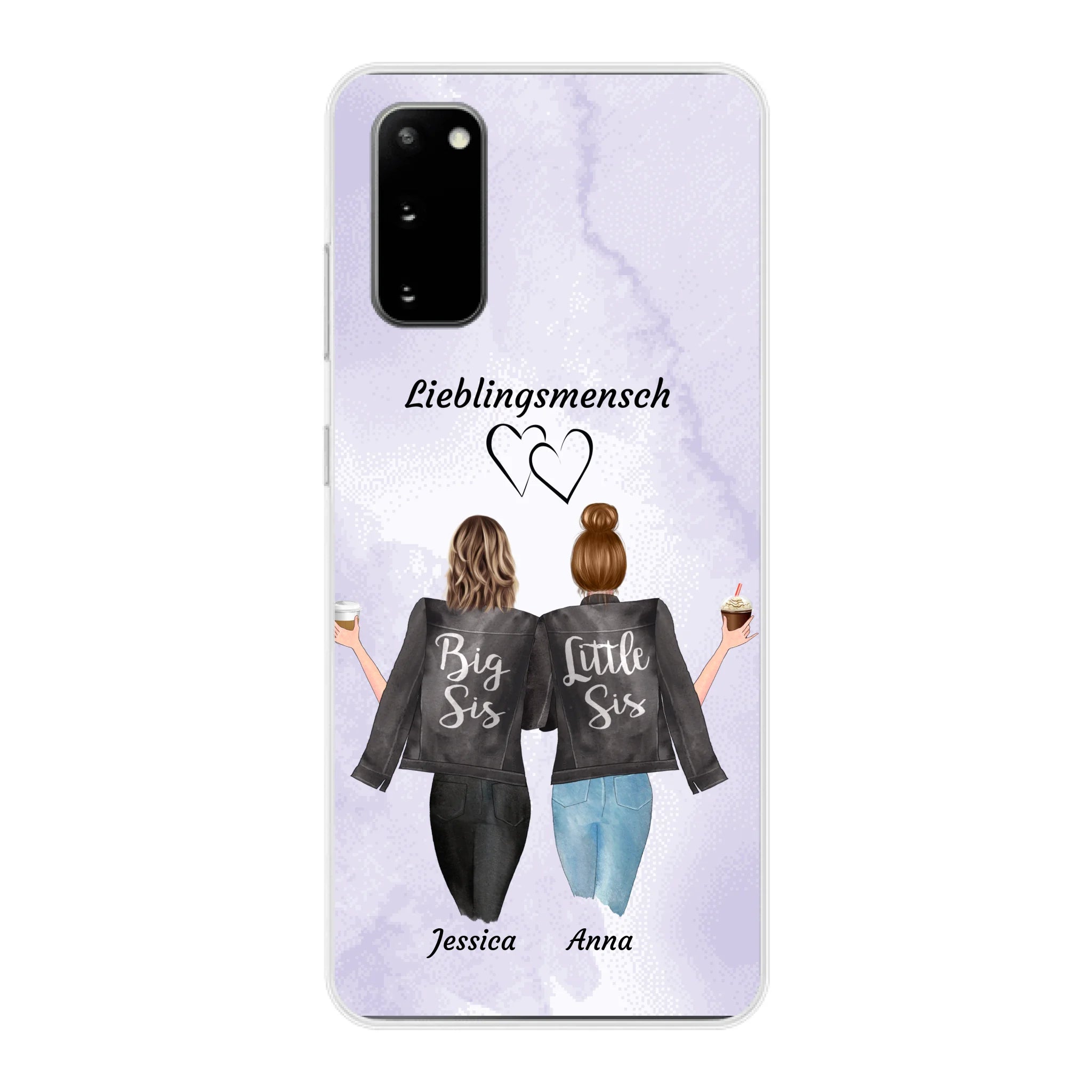 Beste Freundinnen - Personalisierbare Handyhülle