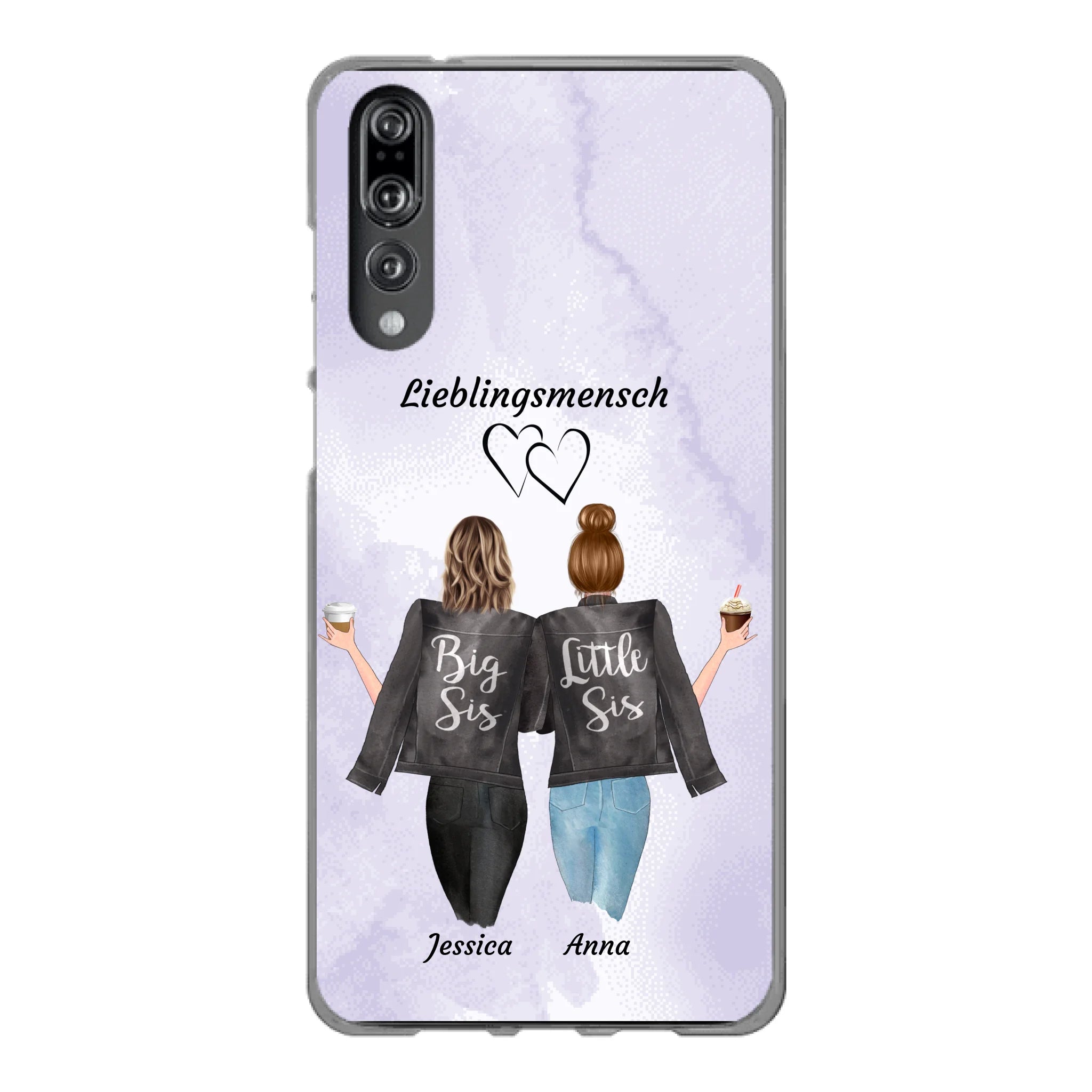 Beste Freundinnen - Personalisierbare Handyhülle