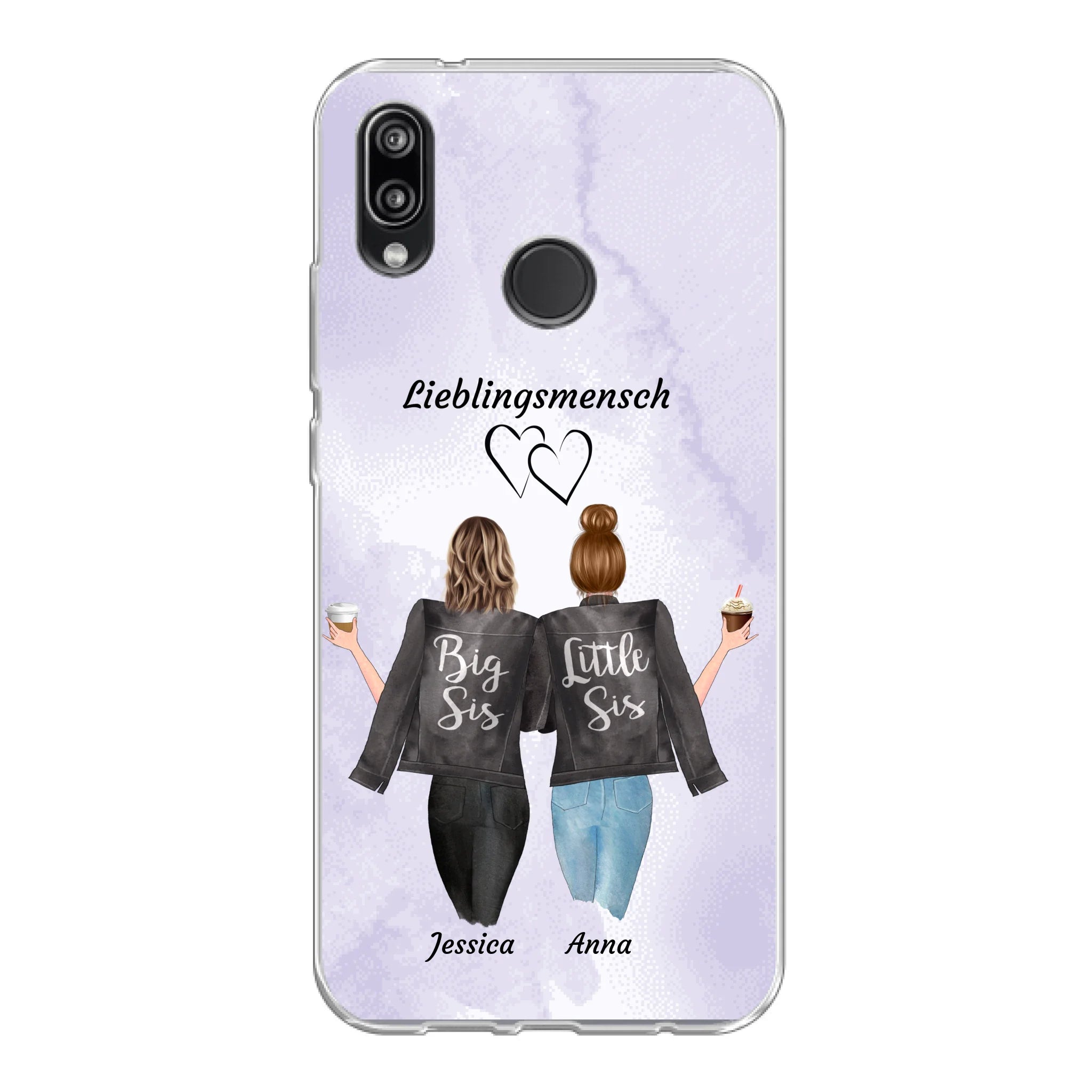 Beste Freundinnen - Personalisierbare Handyhülle