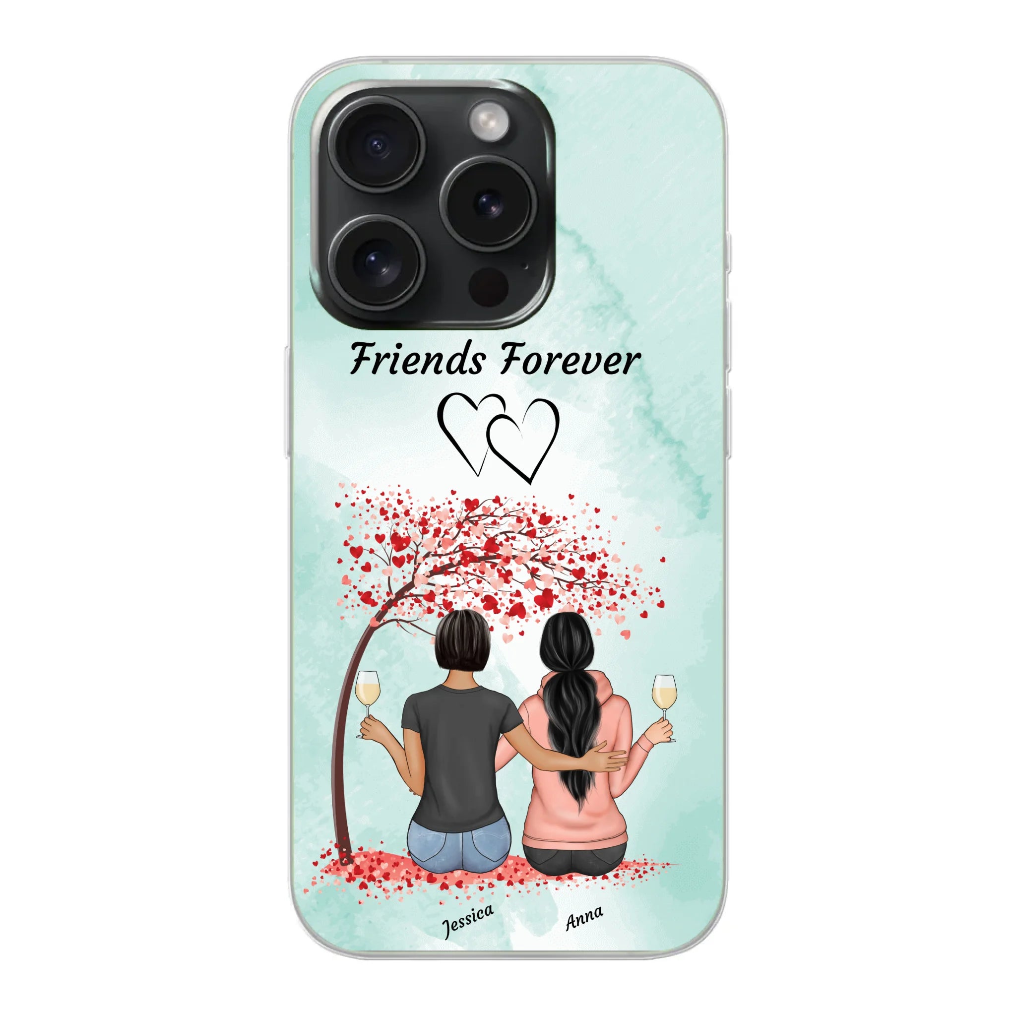 wefriends Personalisierte Beste Freundin Handyhülle