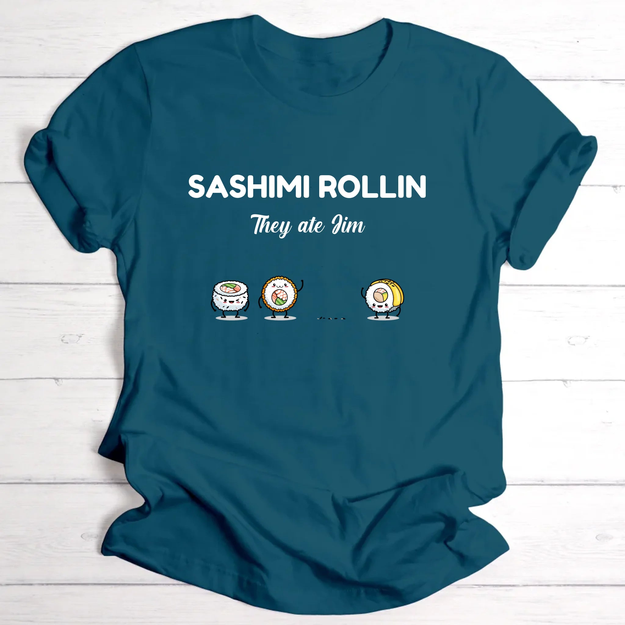 Petrol Shirt square mockup