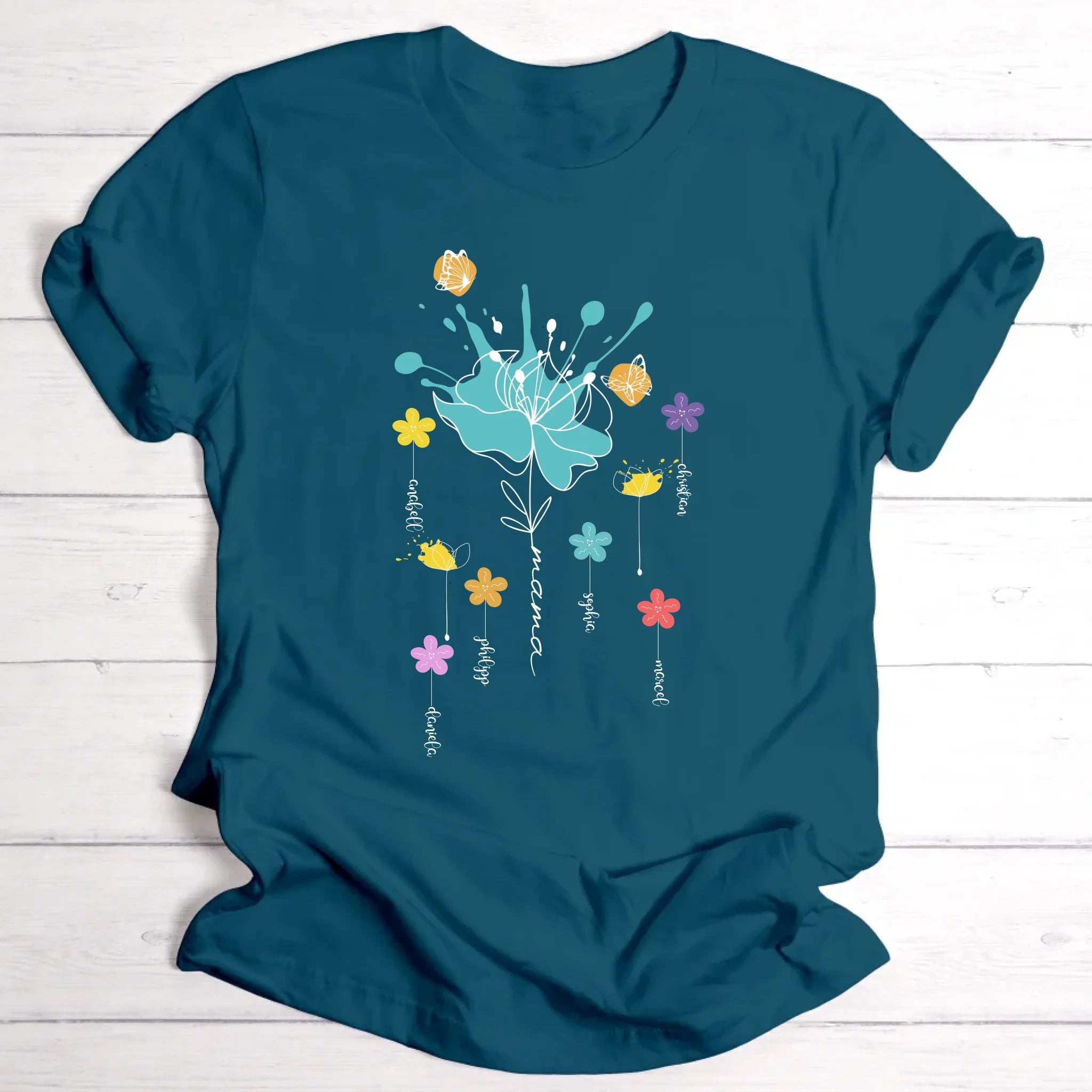 Petrol Shirt square mockup