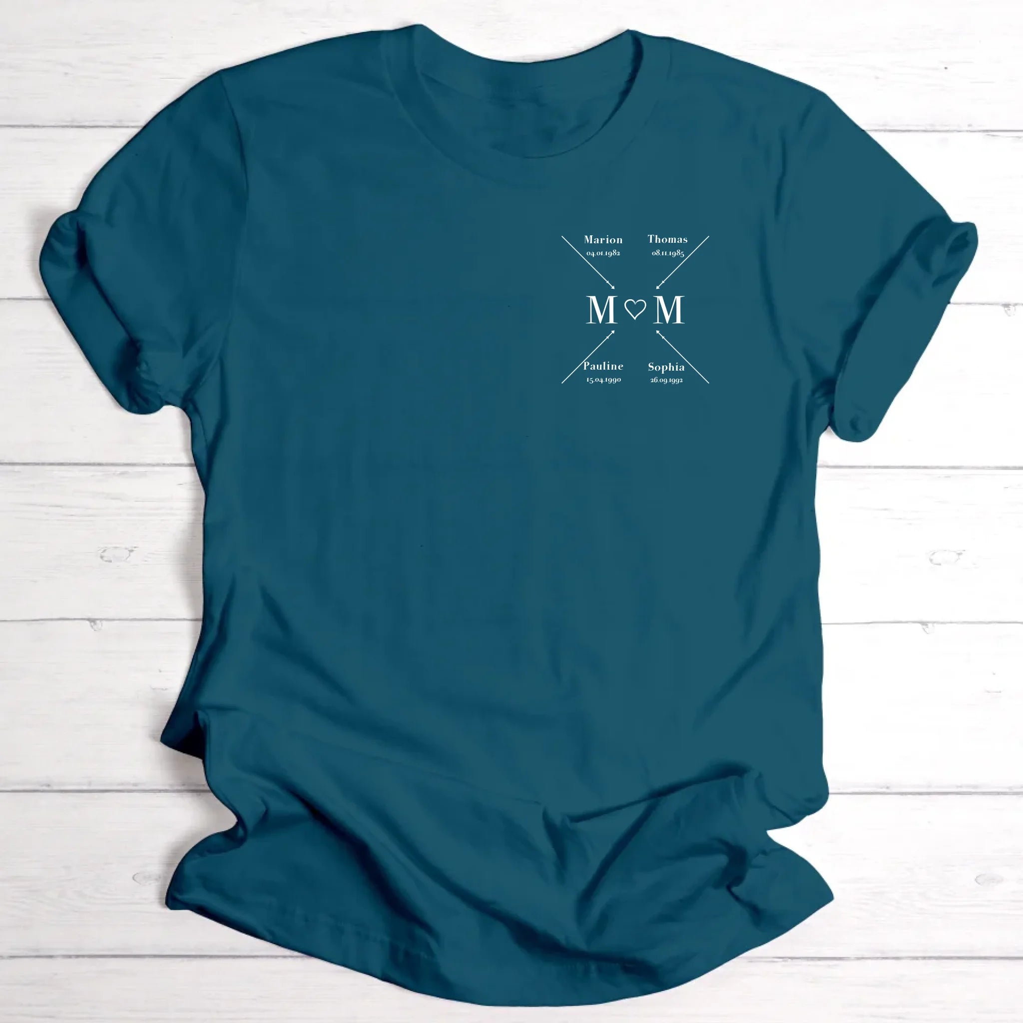 Petrol Shirt square mockup