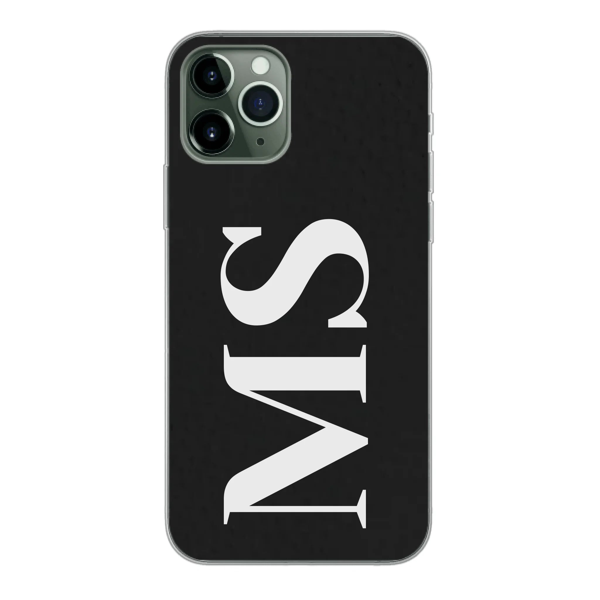 Retro Initialen für Paare, Freundin, Mama, Oma & Tante - Personalisierbare Handyhülle