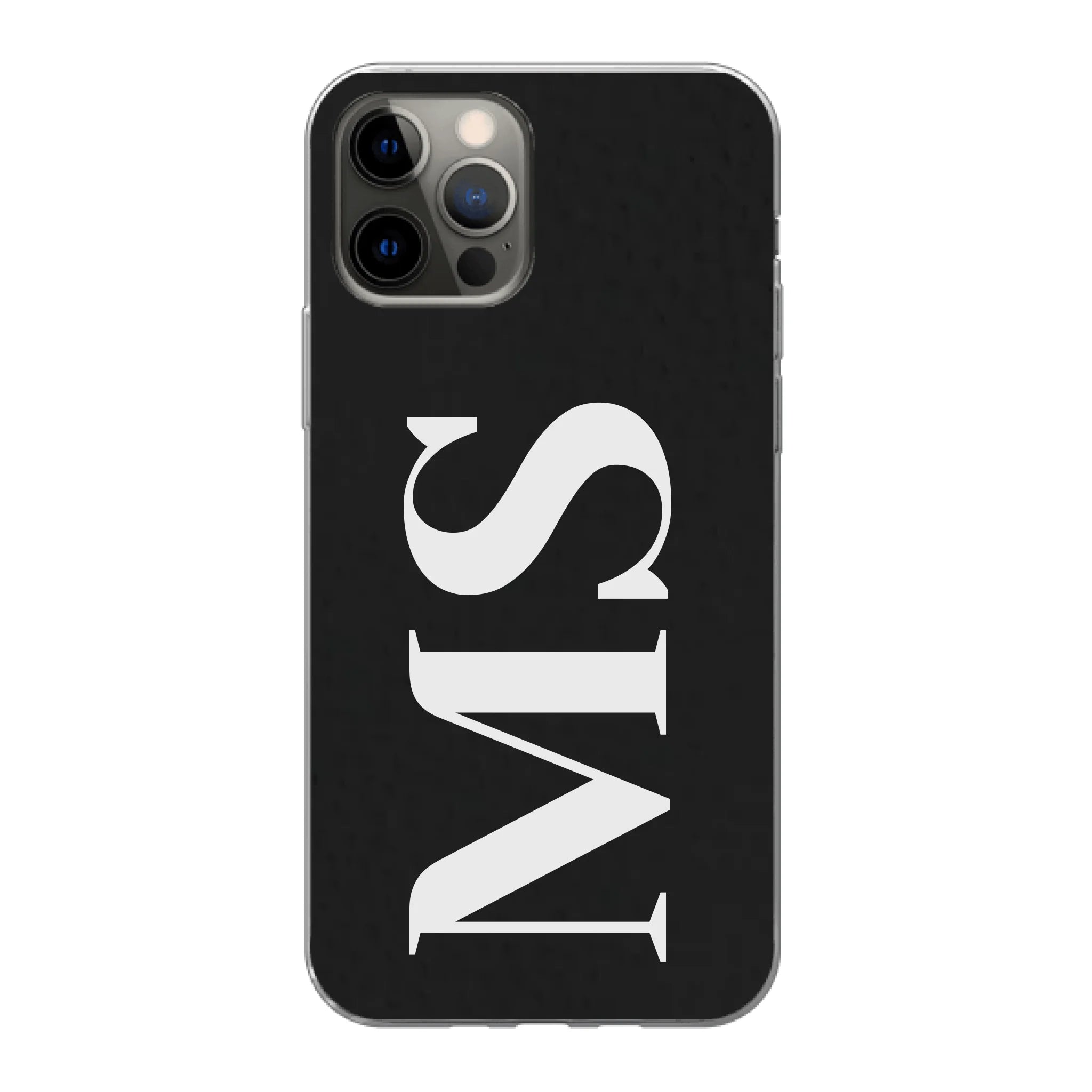 Retro Initialen für Paare, Freundin, Mama, Oma & Tante - Personalisierbare Handyhülle