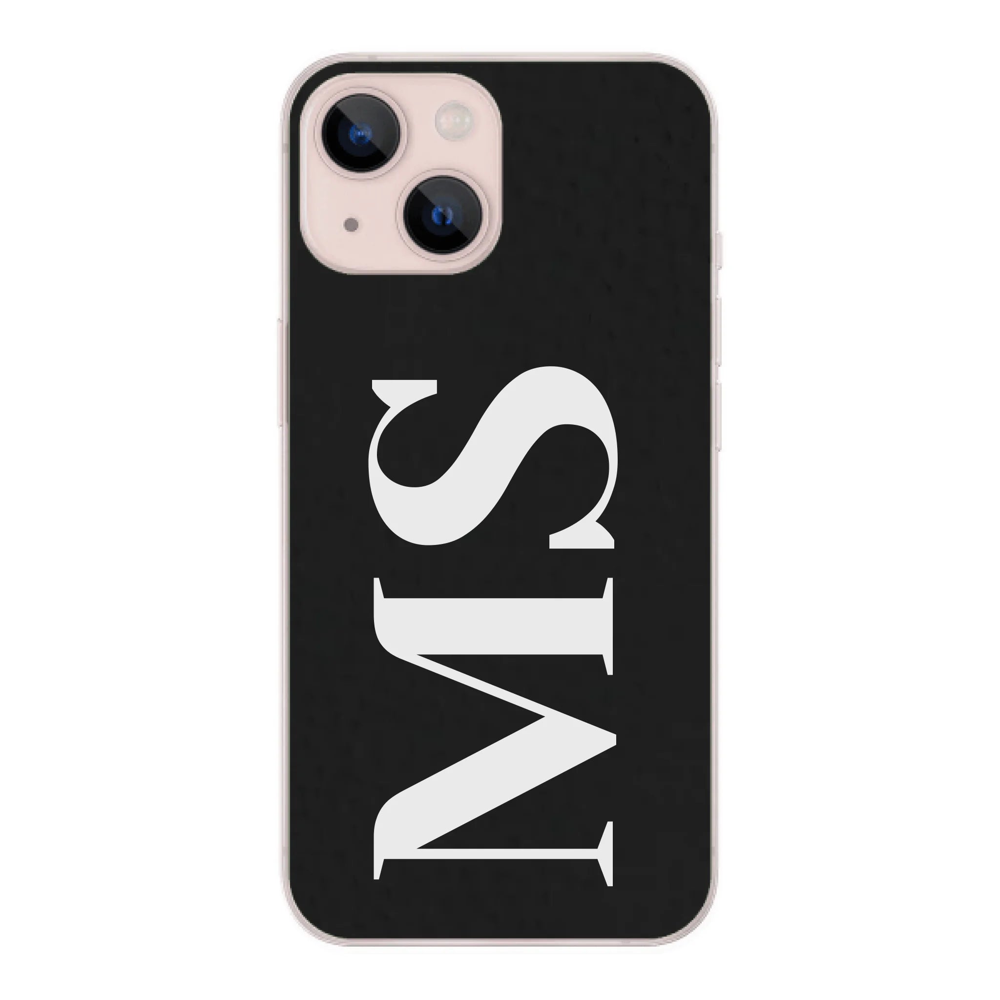 Retro Initialen für Paare, Freundin, Mama, Oma & Tante - Personalisierbare Handyhülle