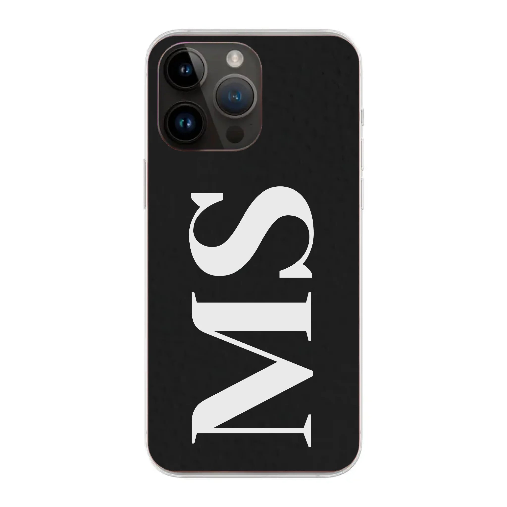 Retro Initialen für Paare, Freundin, Mama, Oma & Tante - Personalisierbare Handyhülle