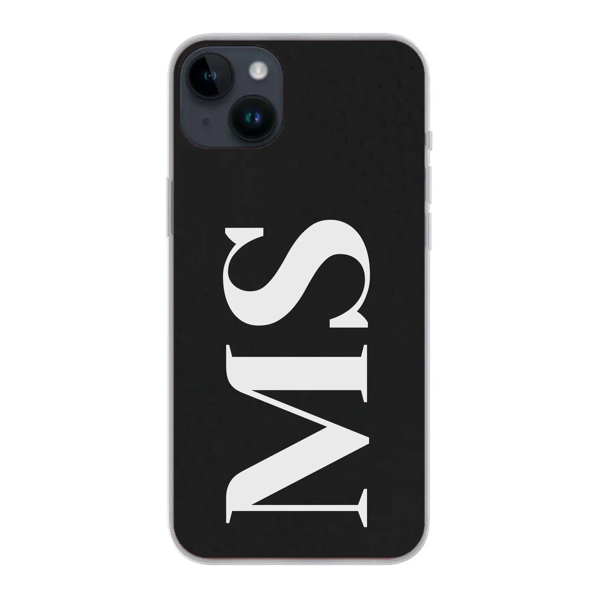 Retro Initialen für Paare, Freundin, Mama, Oma & Tante - Personalisierbare Handyhülle