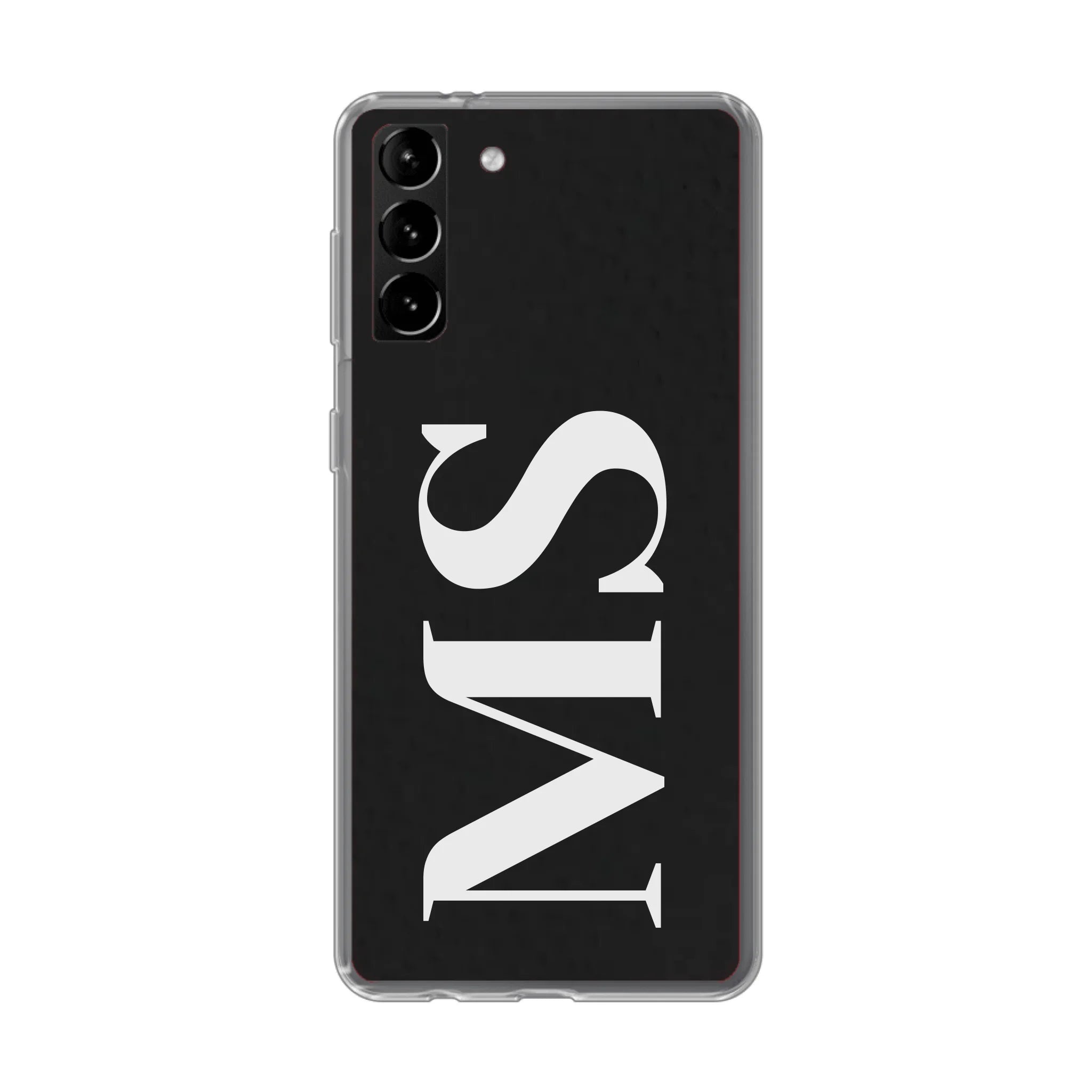 Retro Initialen für Paare, Freundin, Mama, Oma & Tante - Personalisierbare Handyhülle